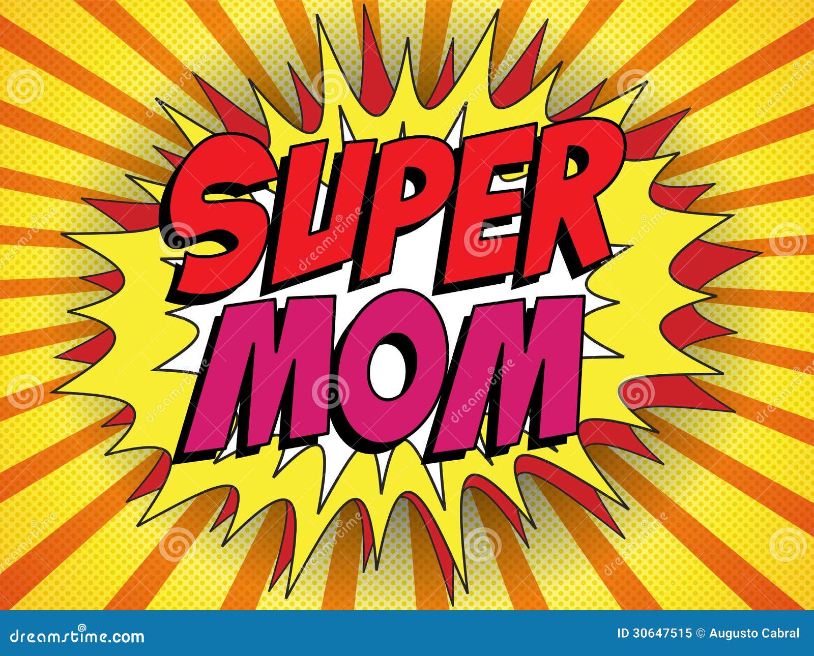 happy mother day super hero mommy