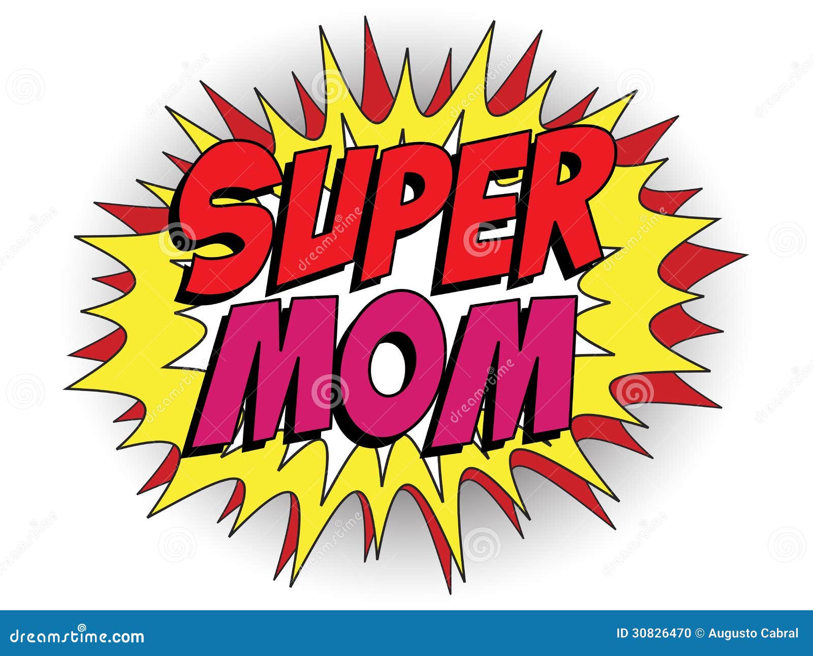 happy mother day super hero mommy
