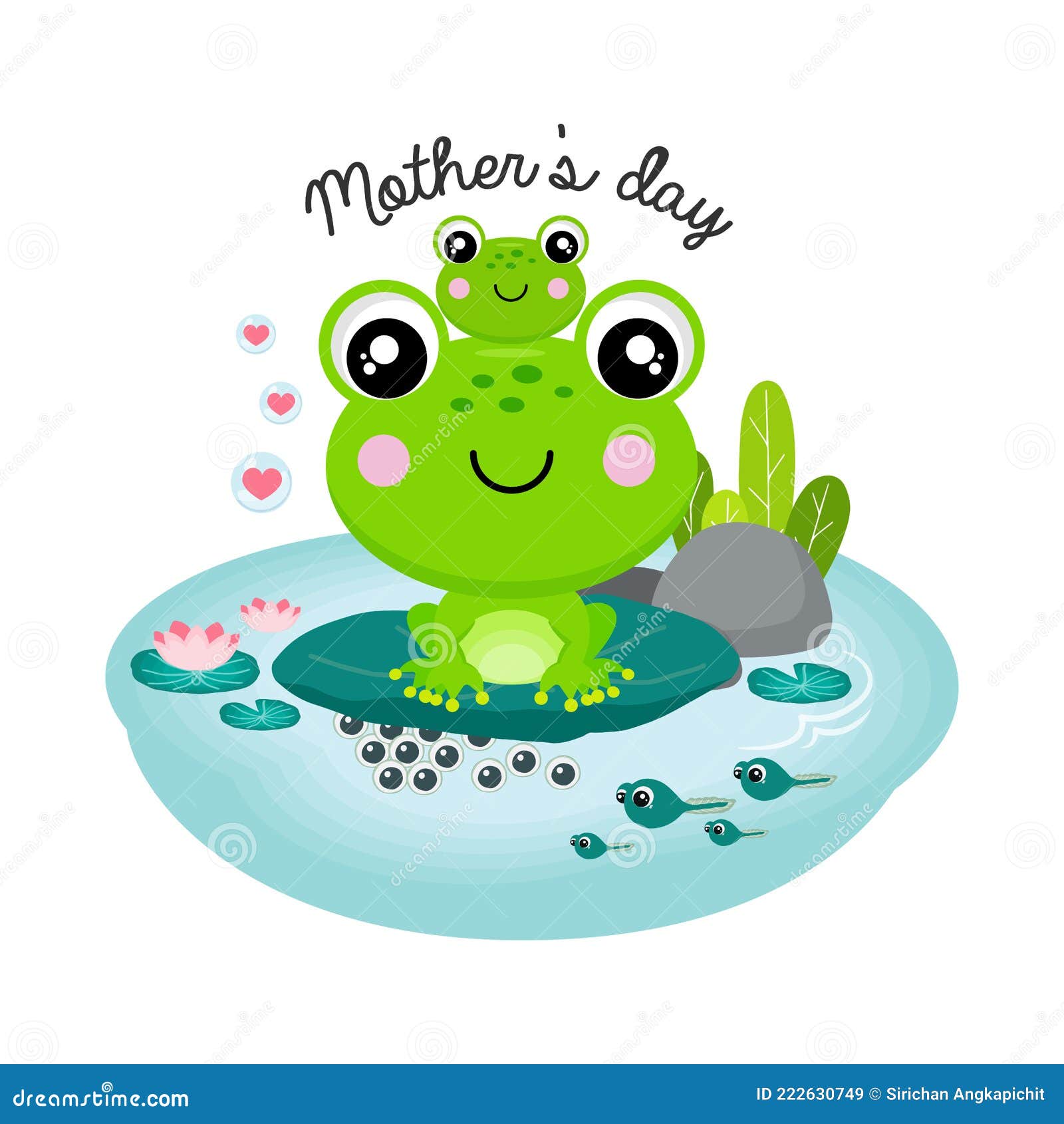Happy Mother`s Day Greeting Card. Mom and Baby Frog Cartoon Stock Vector - Illustration of graphic, daughter: 222630749 Happy Mother`s Day Greeting Card. Mom and Baby Frog Cartoon Stock Vector - Illustration of graphic, daughter: 222630749