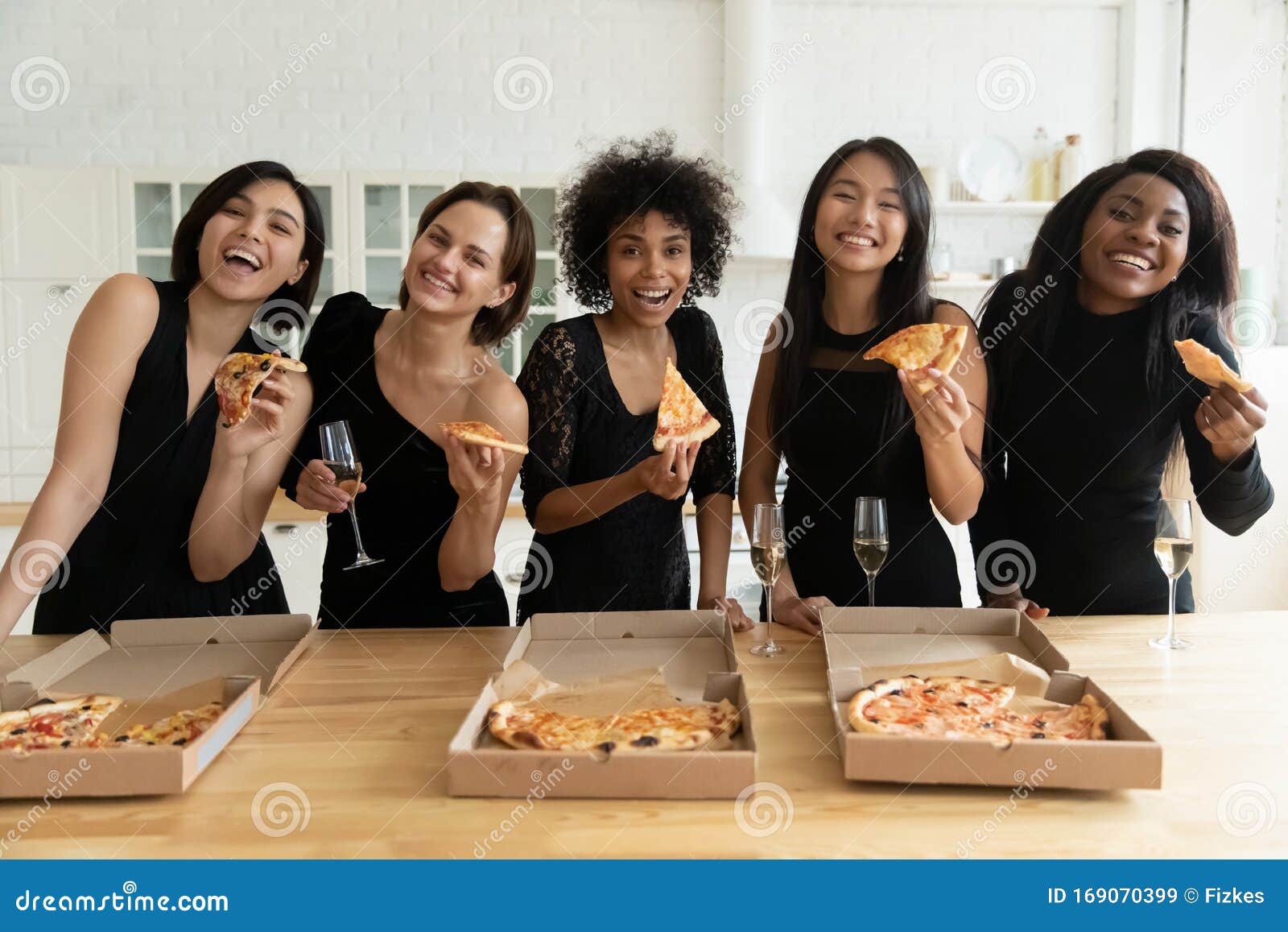 black dresses for hen party