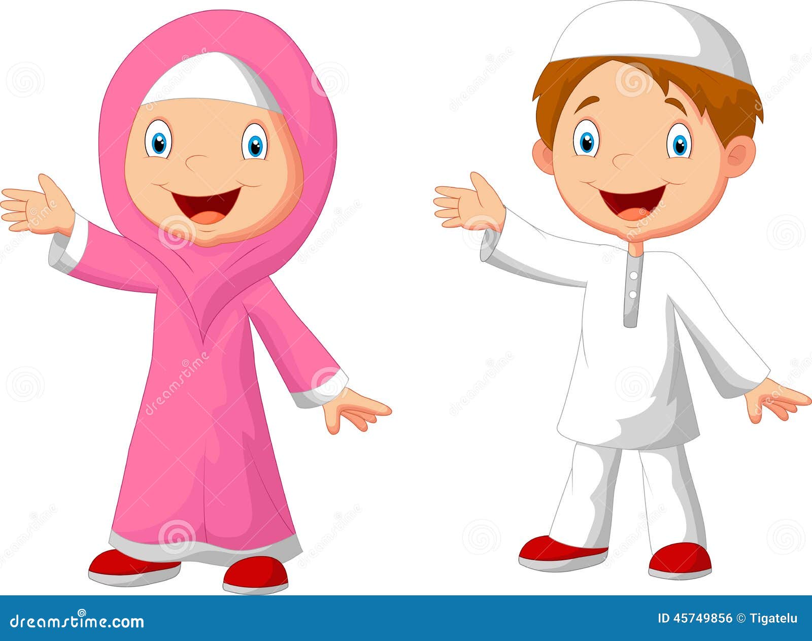 Muslim Kid Cartoon Stock Vector Illustration Of Belief 33236137 Muslim Kid Cartoon Stock Vector Illustration Of Belief 33236137