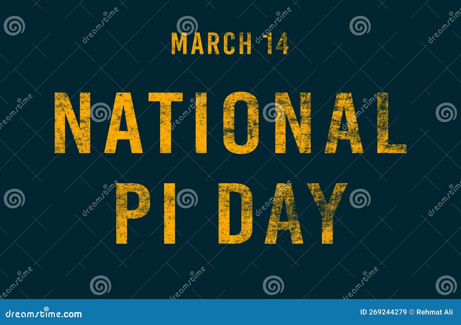 Happy National Pi Day, March 14. Calendar of February Text Effect ...