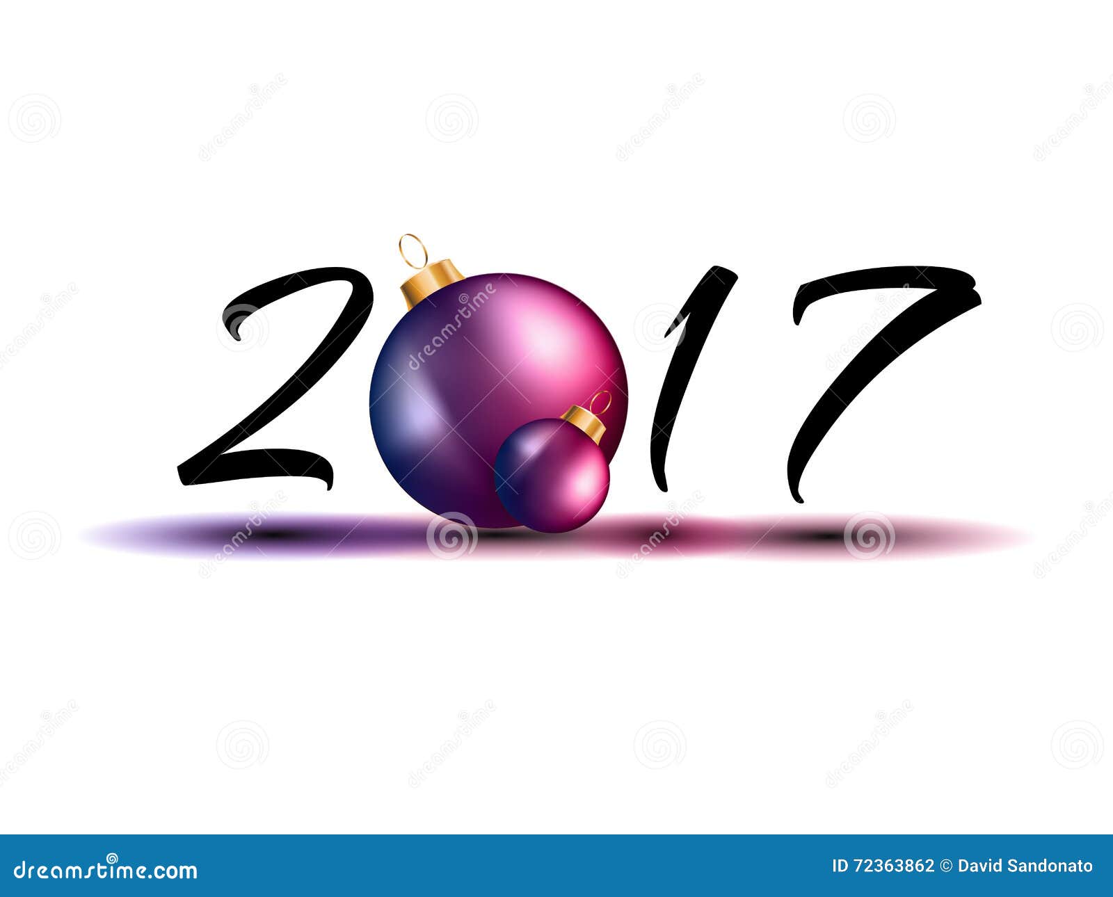 2017 Happy New Year Background for your Flyers and Greetings Card Ideal to use for parties invitation Dinner invitation Christmas Meeting events and so