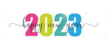 Happy New Year 2023 Design Template Modern Design For Calendar 