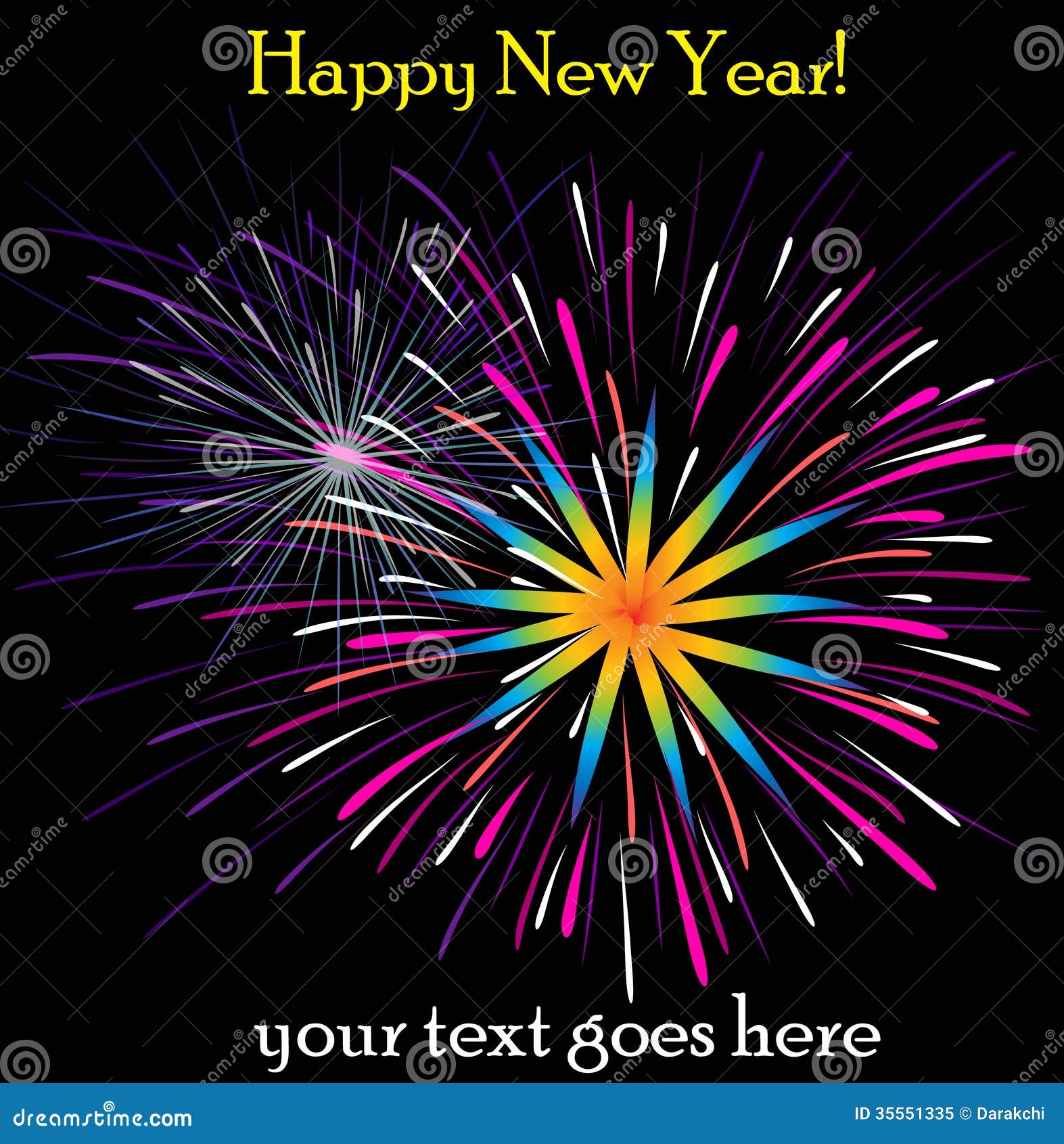 clipart new year fireworks - photo #23