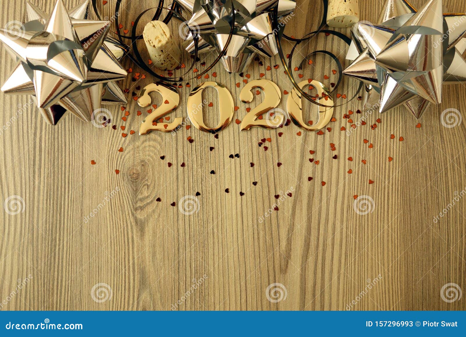 Happy New Year 2020 Greeting Card Design Template Stock ...