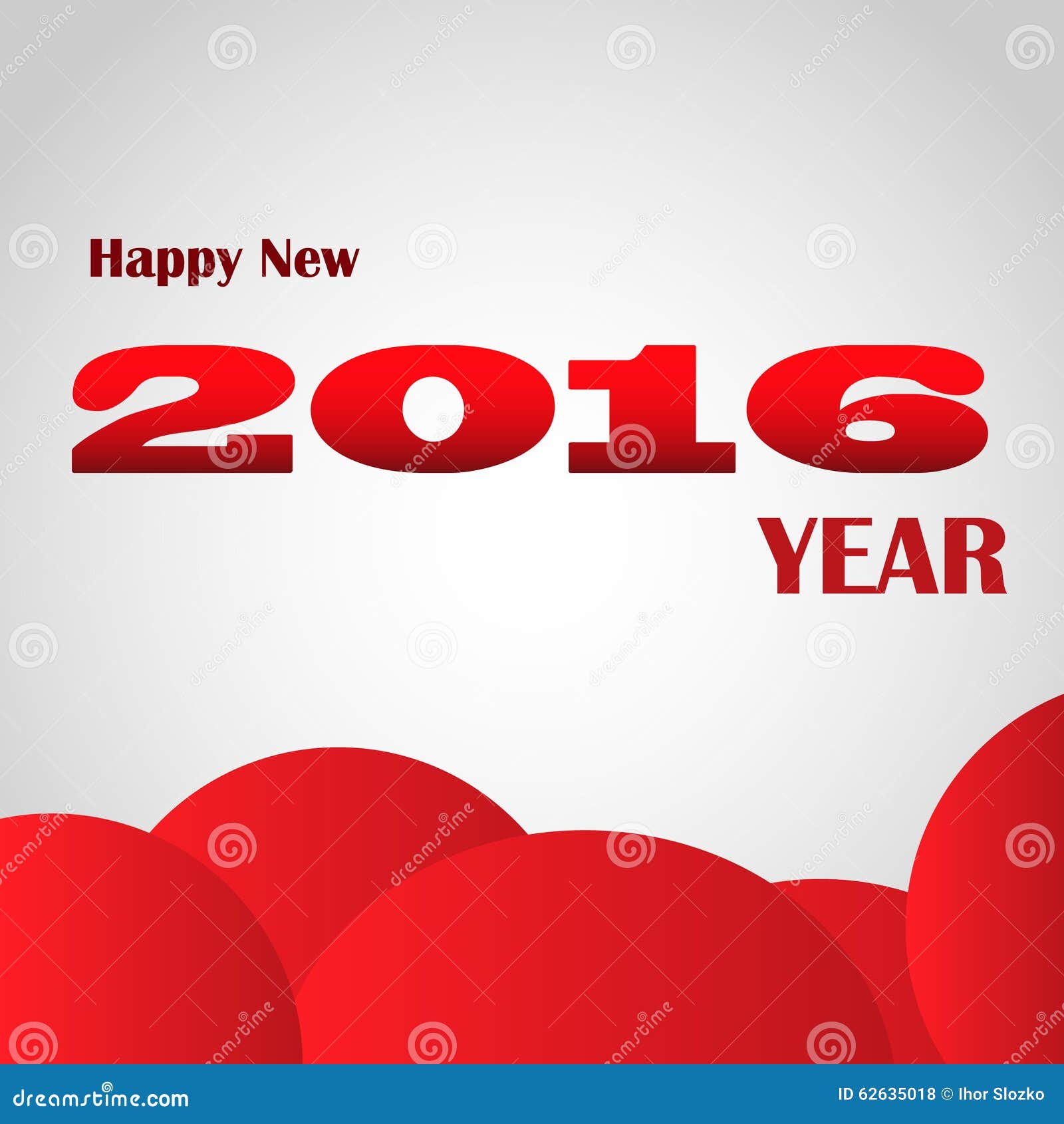 happy new year grey background red cloudy circles 62635018