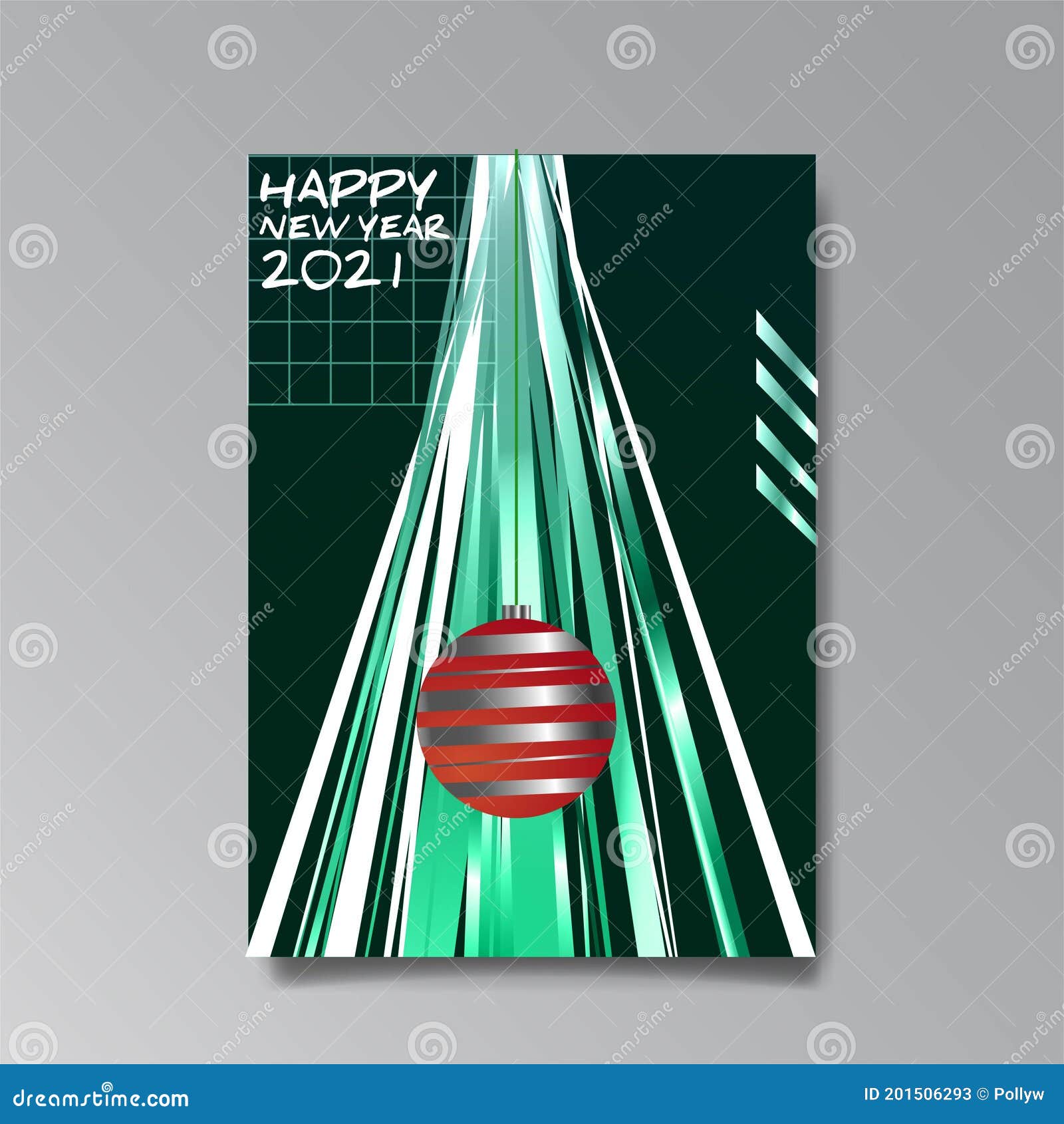 2021 happy new year invation luxury tempate, shiny glitch holograpic creative 