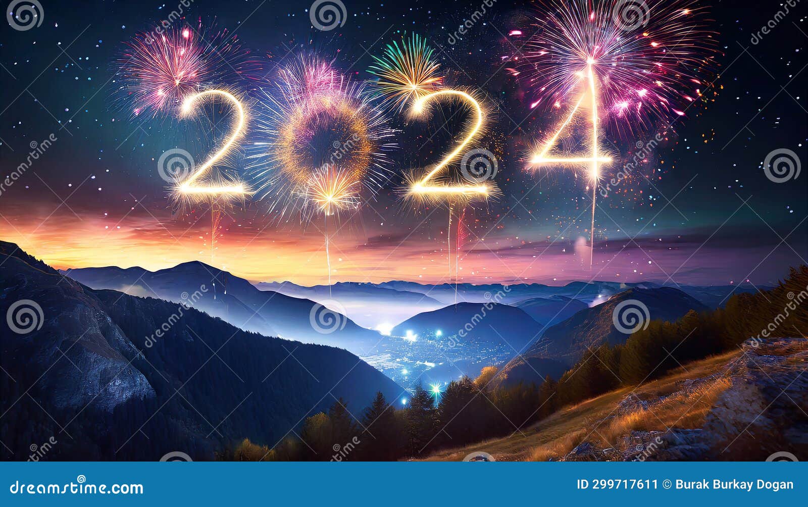 Happy New Year 20204, Merry Christmas 2025, Valentine S Day 2025 Stock