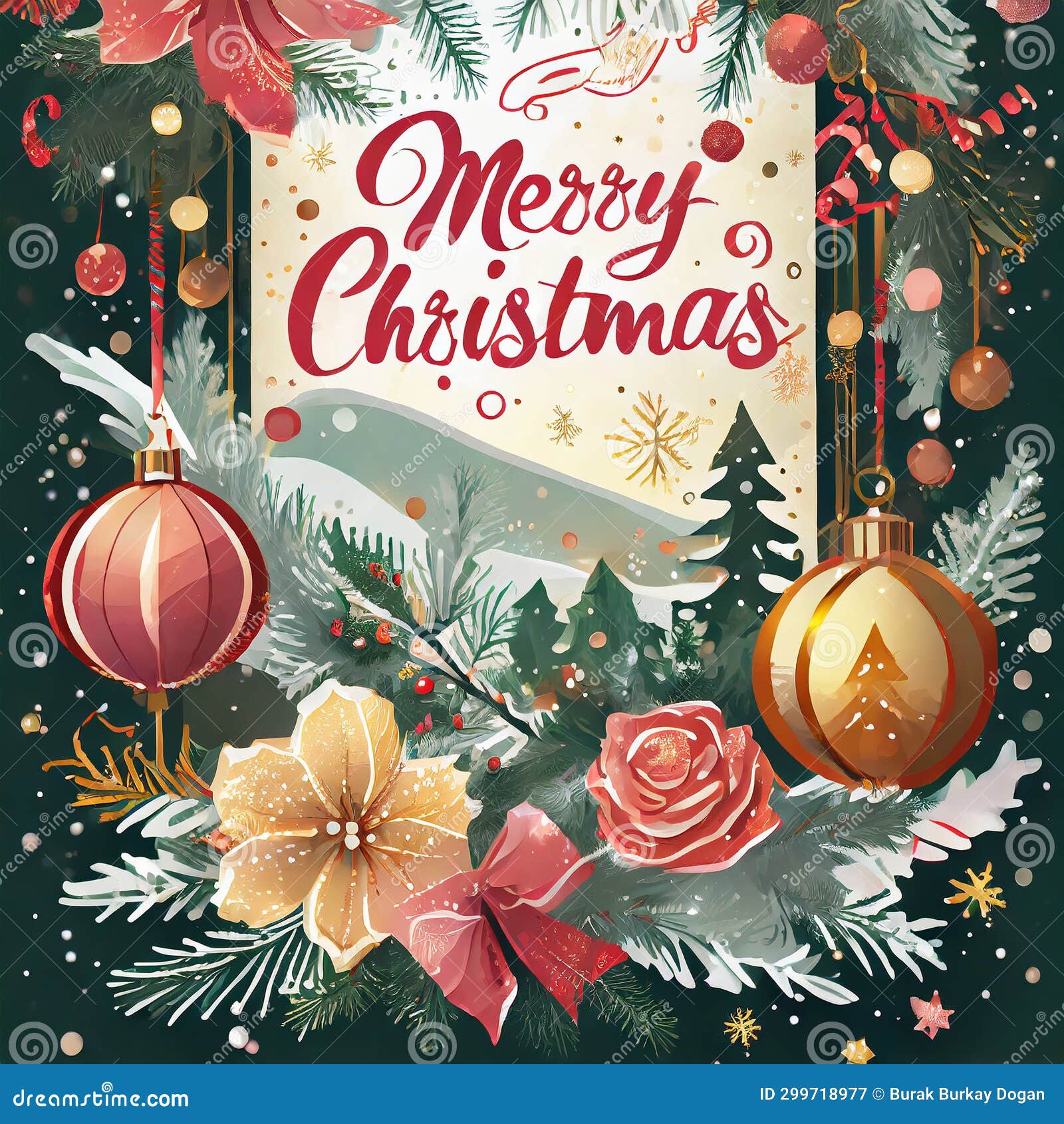 Happy New Year 20204, Merry Christmas 2025, Valentine S Day 2025 Stock