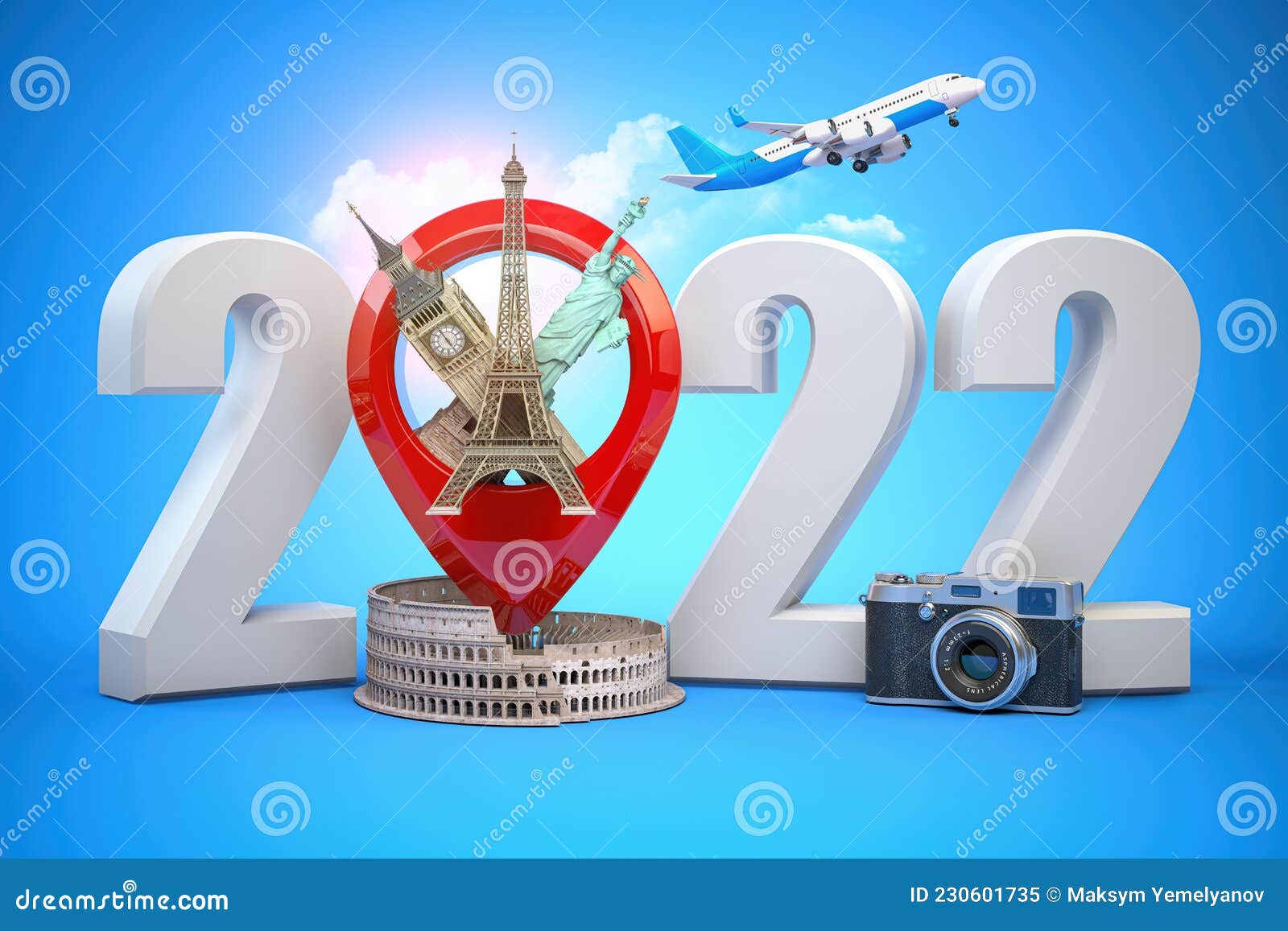 New Year 2022 Paris