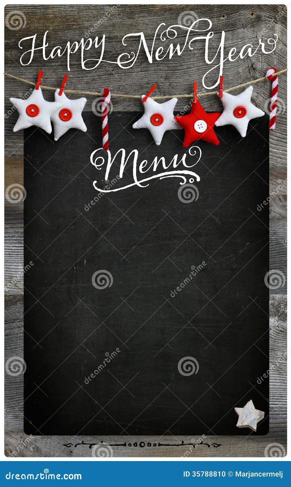 happy new year restaurant menu wooden blackboard copy menus for new years