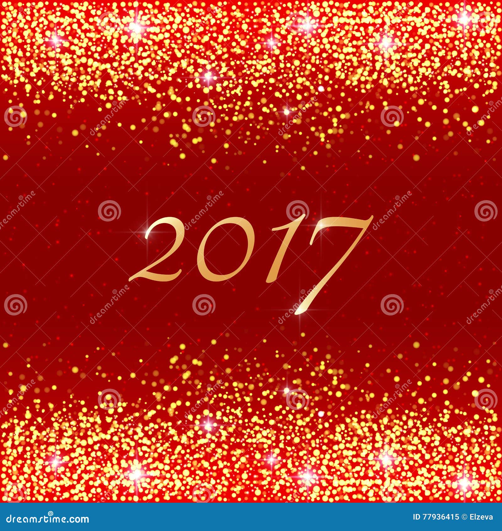 greeting 6 x card 6 template 2017 vector. New Year of golden glam, Image Happy stock greeting 6 x card 6 template 2017 vector. New Year of golden glam, Image Happy stock