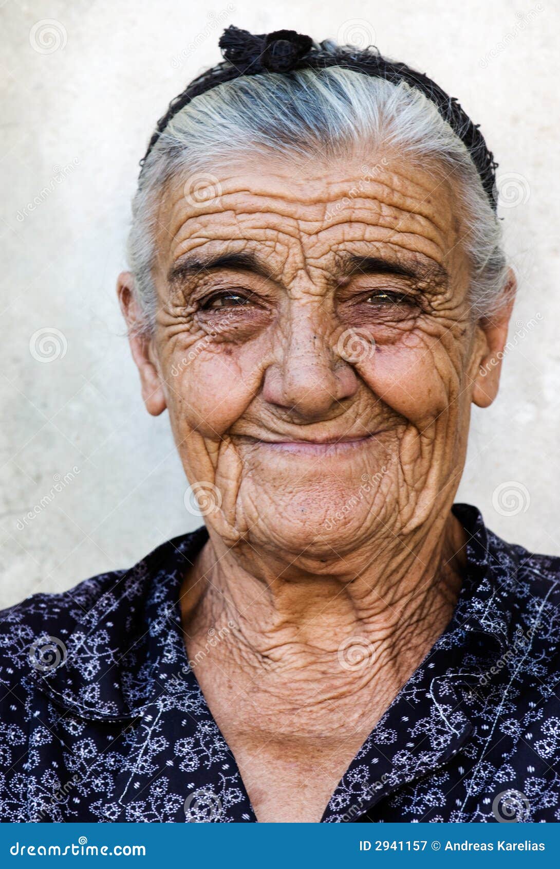 Happy old lady stock image. Image of exotic, female, elderly - 2941157