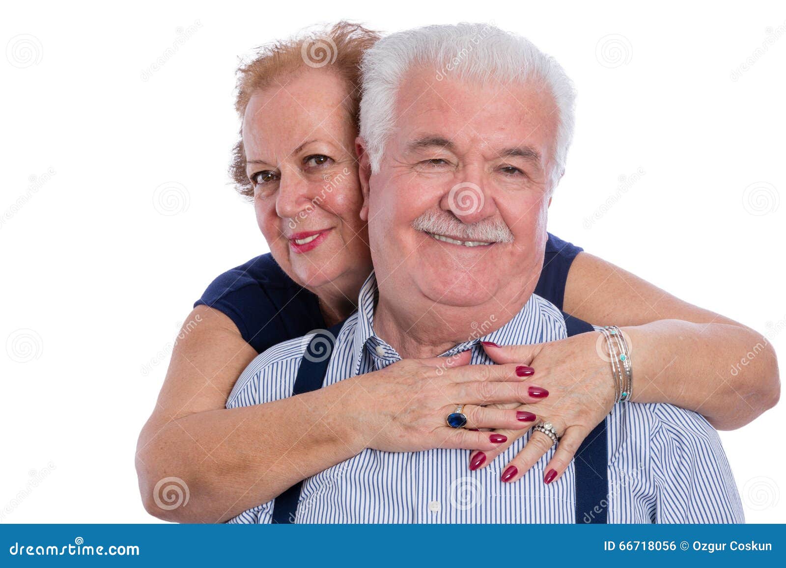 Everyday Life With An Older Girlfriend Happy Older Couple Embracing Stock Photo - Image of friendship