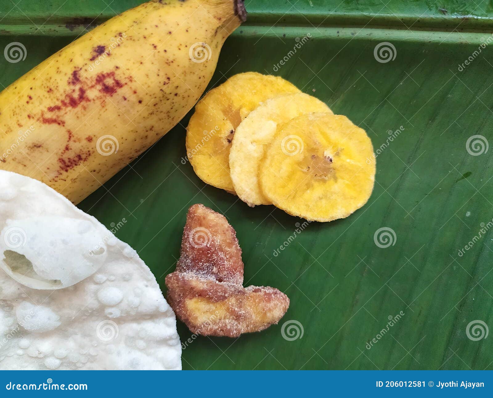 Happy Onam Kerala India Asia Traditional Kerala Feast on Banana Leaves ...