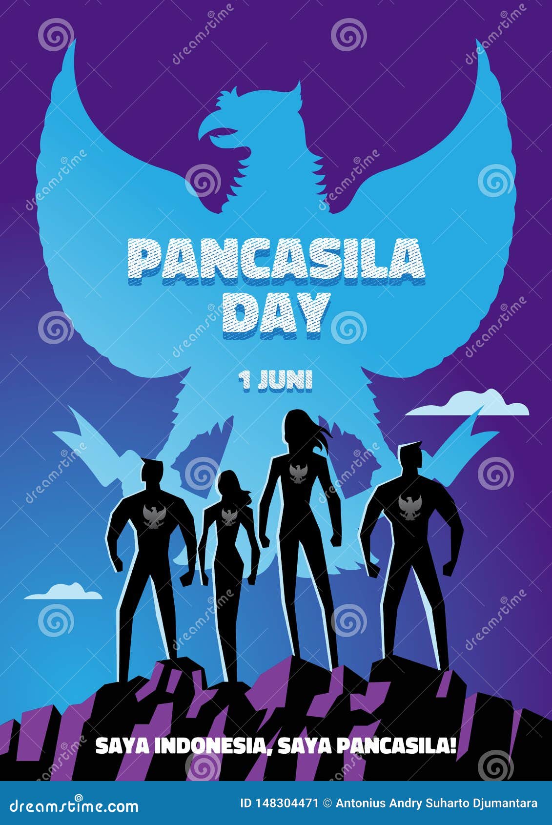 happy pancasila day selamat hari lahir pancasila