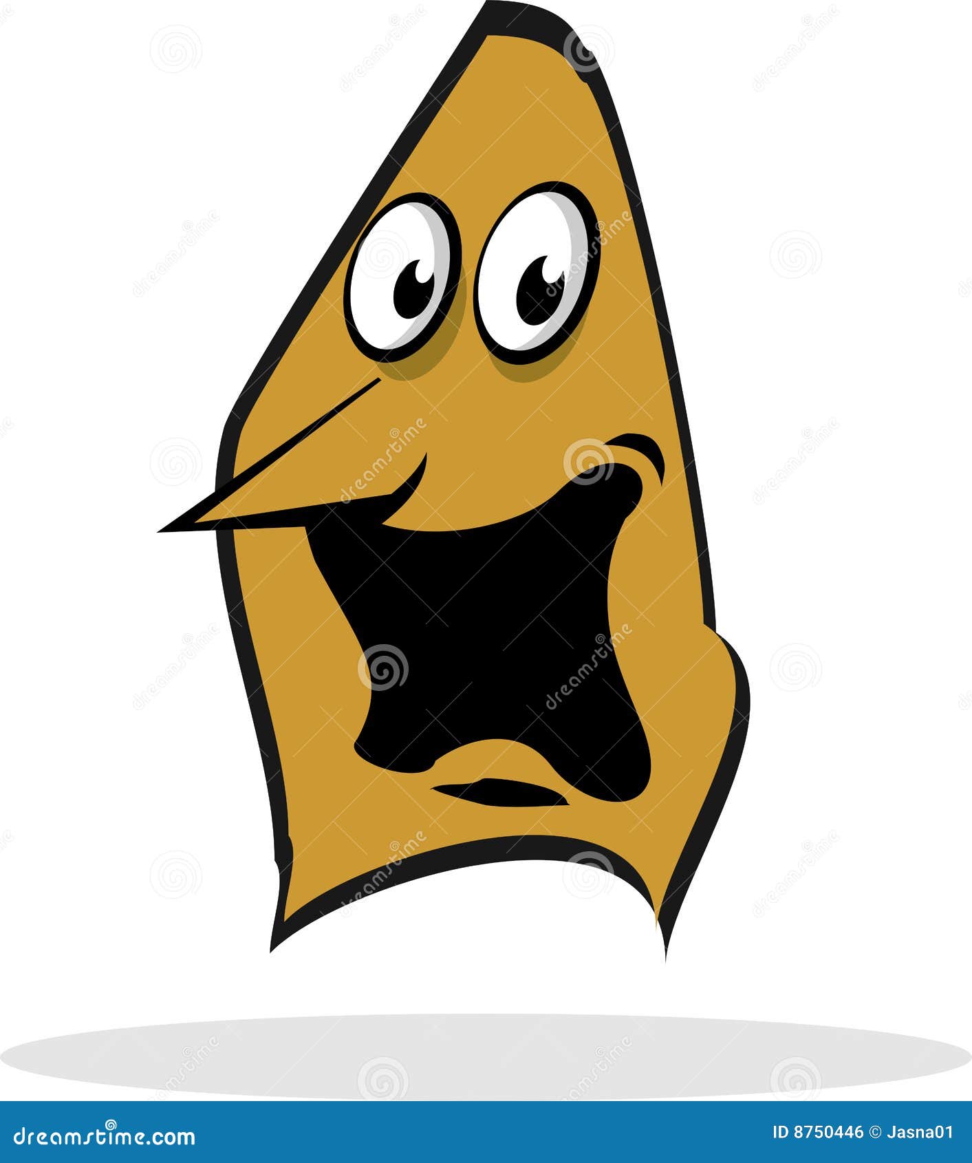 Happy paper bag jumping stock illustration. Illustration of happiness