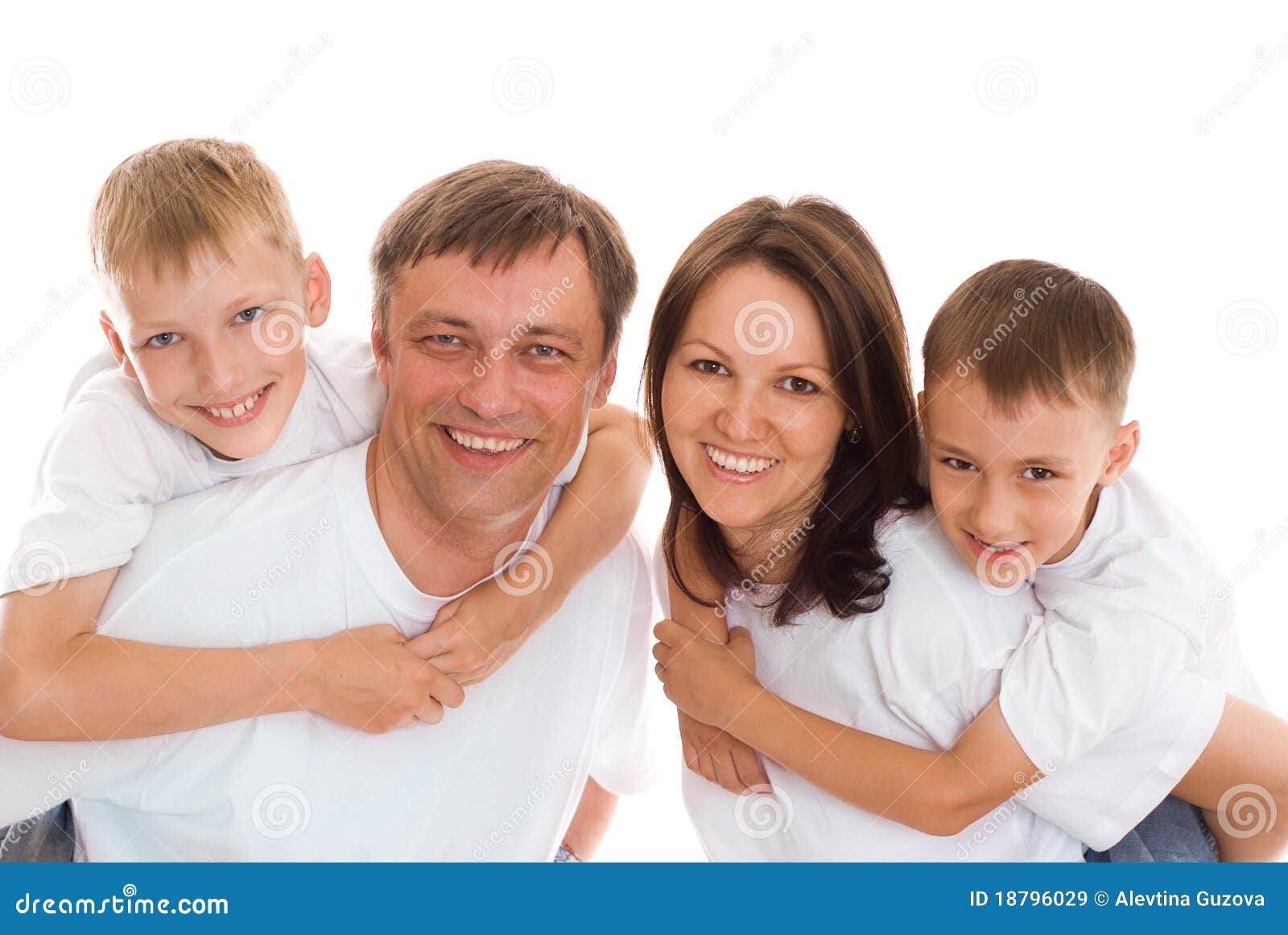 Happy Parents with Children Stock Image - Image of game, father: 18796029