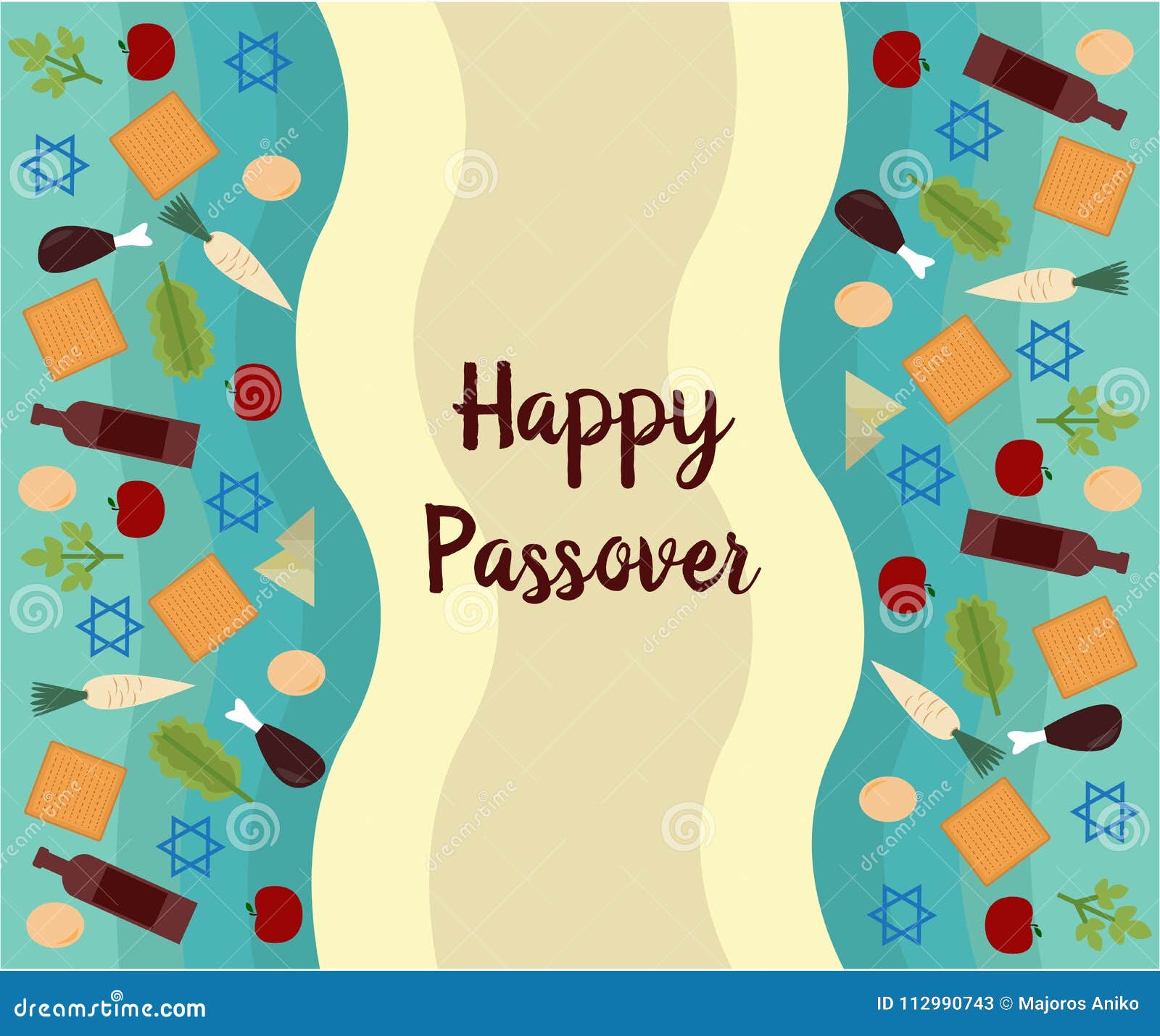 Happy Passover holiday stock vector. Illustration of celebration ...