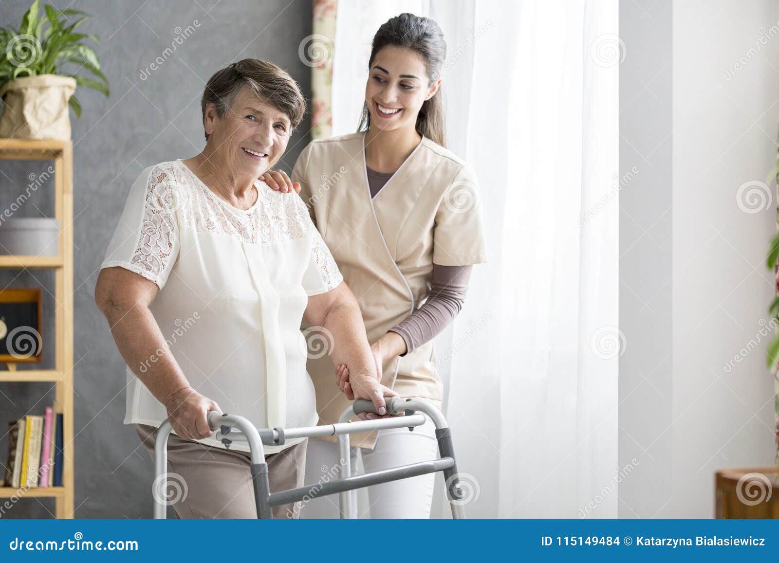pensioner and nurse