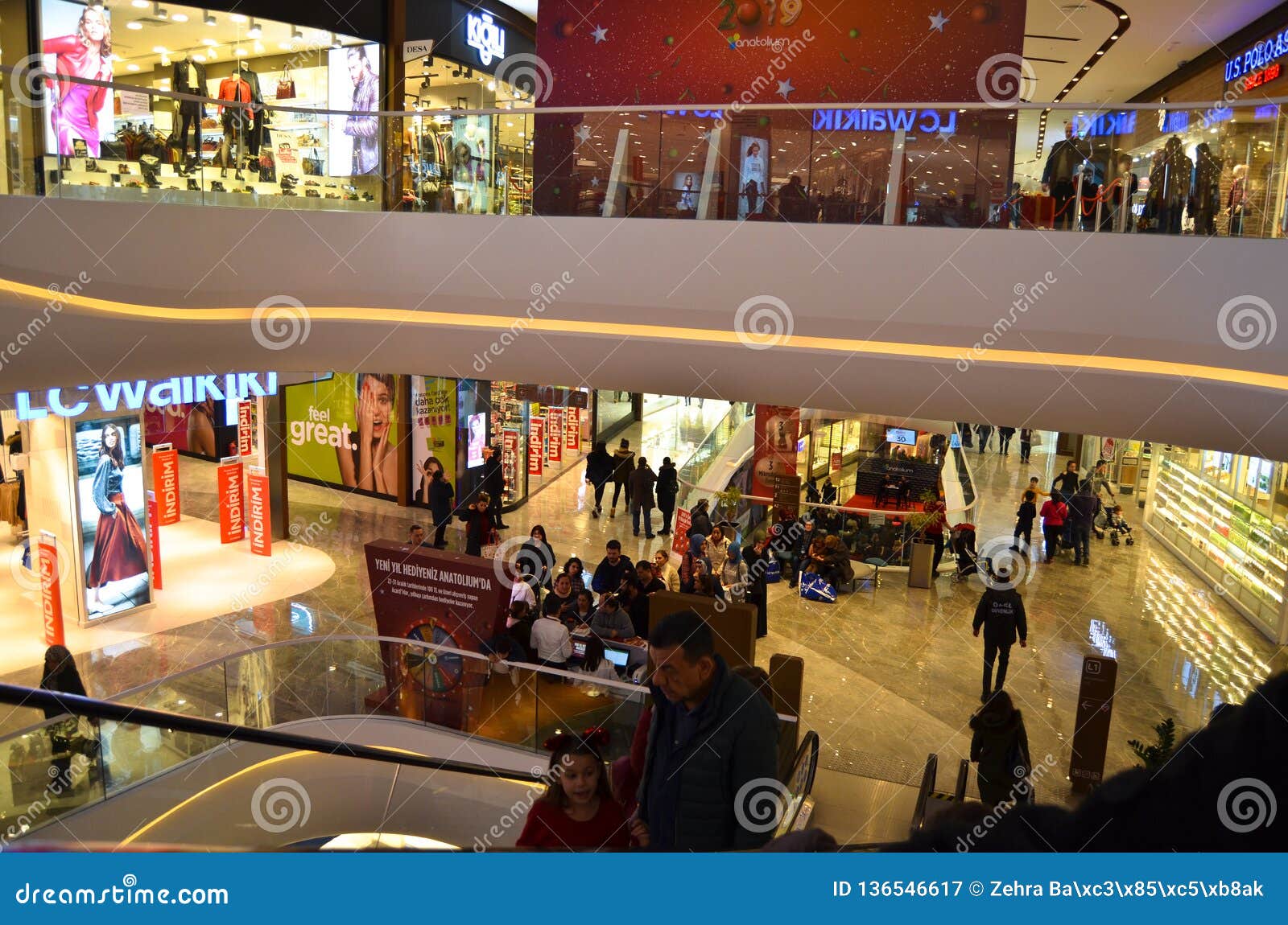 happy people shopping in anatolium shopping store editorial photography image of inside mall 136546617