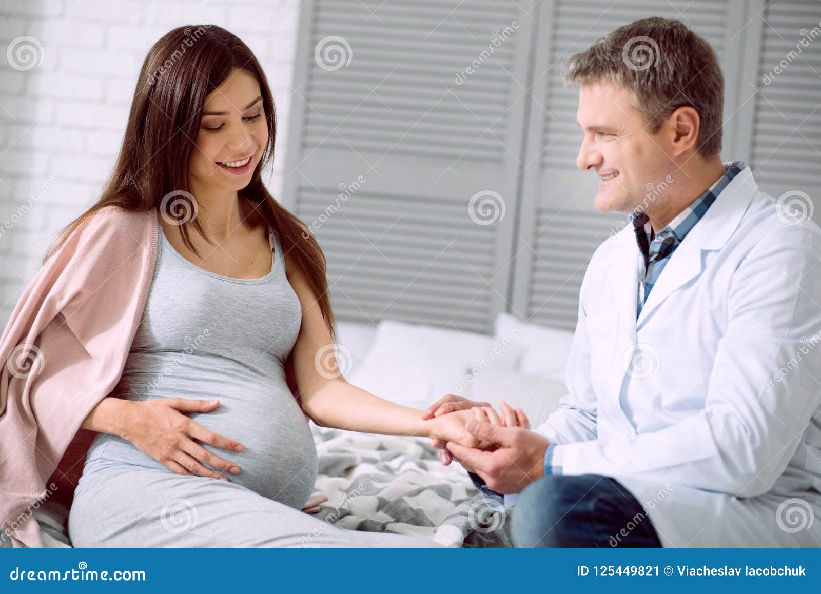 1600px x 1158px - Happy Pregnant Woman Visiting A Doctor Stock Image ImageSexiezPix Web Porn