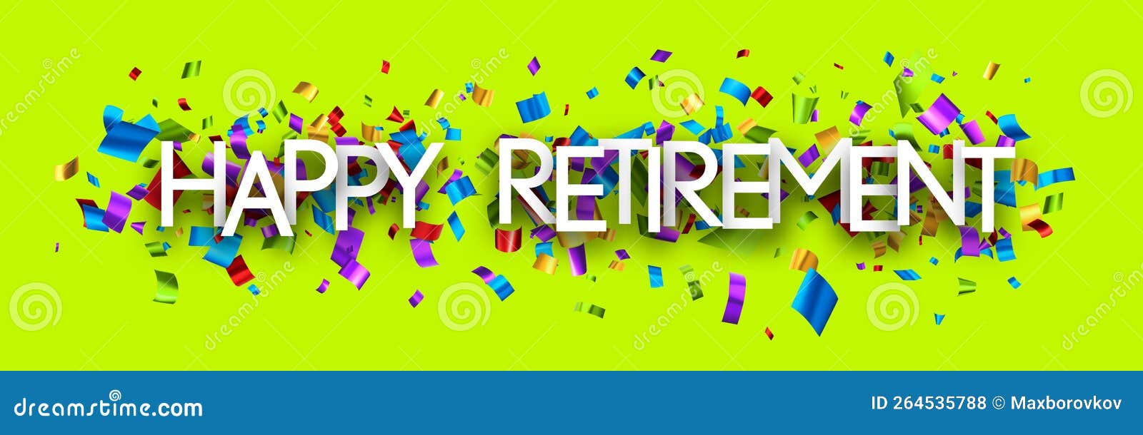 Confetti Happy Retirement Confetti Happy Retirement
