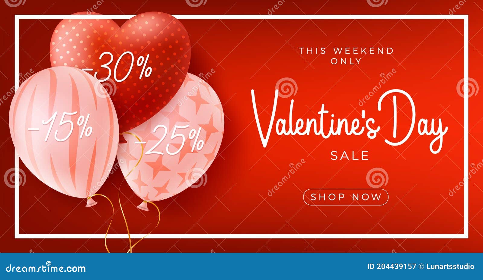 happy and safe valentines day sale background with balloons heart pattern. loce and covid coronavirus concept  