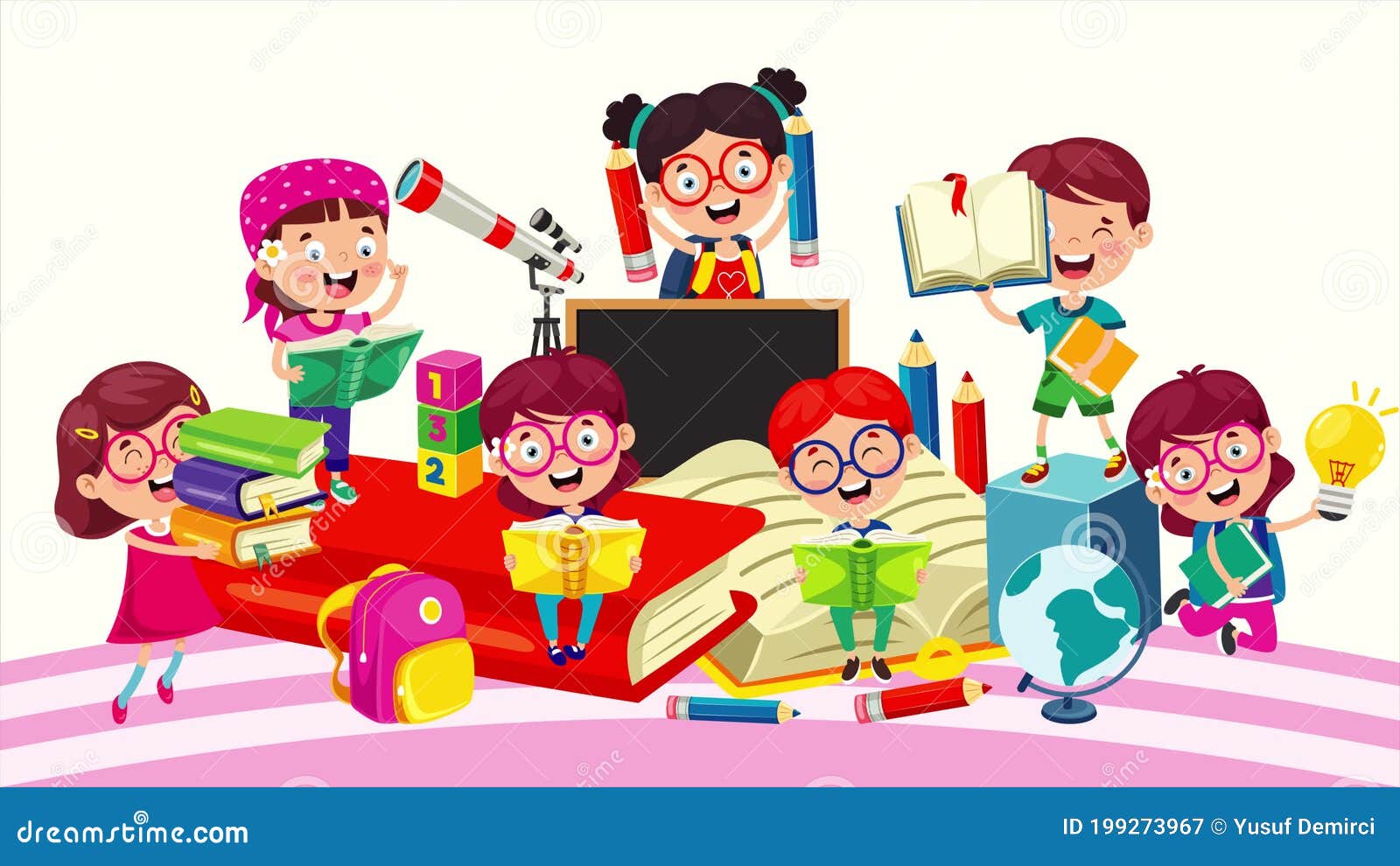 Happy School Children Studying and Learning Stock Video - Video of education, happy: 199273967 Happy School Children Studying and Learning Stock Video - Video of education, happy: 199273967
