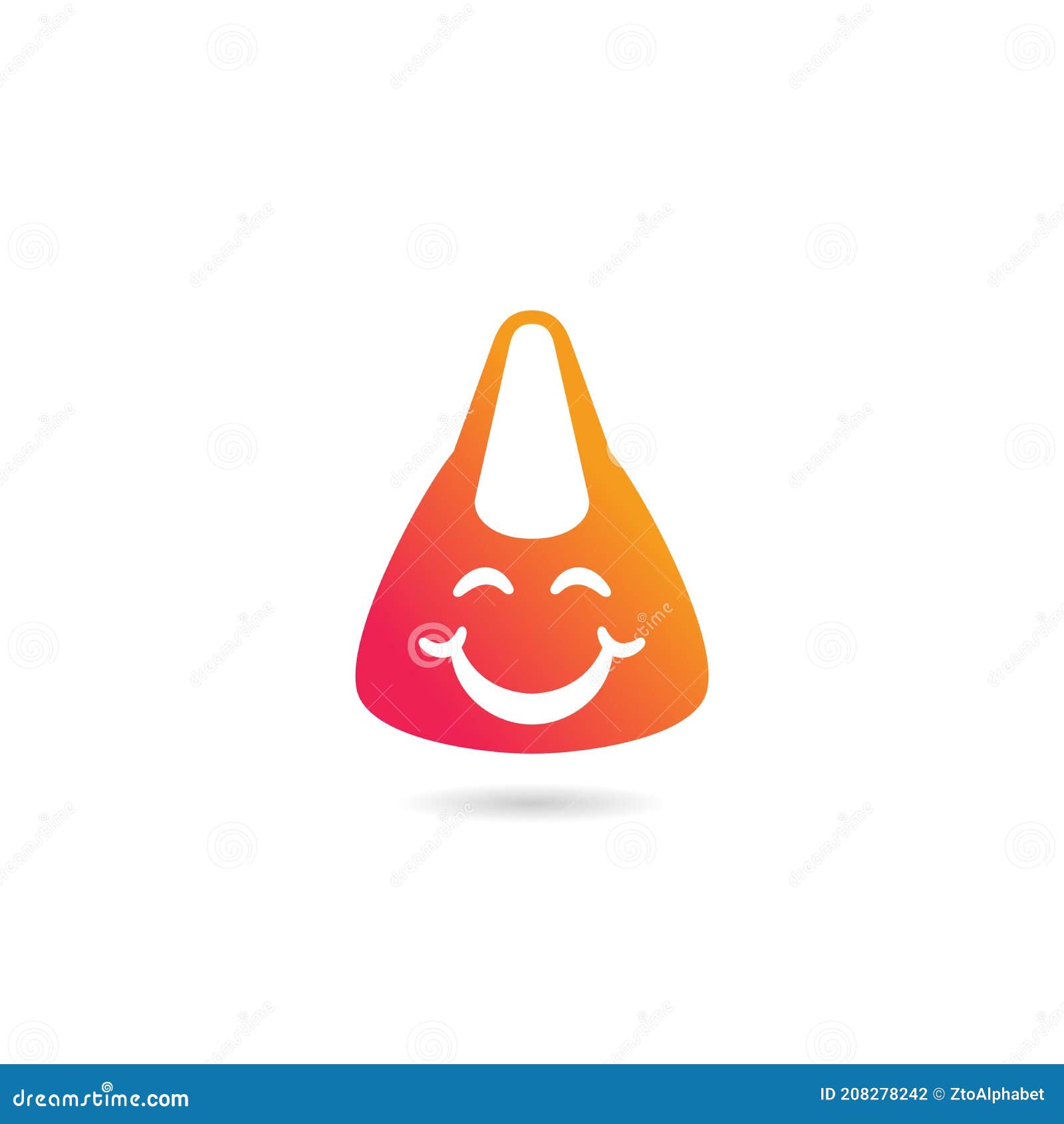 Happy shopping Bag Logo