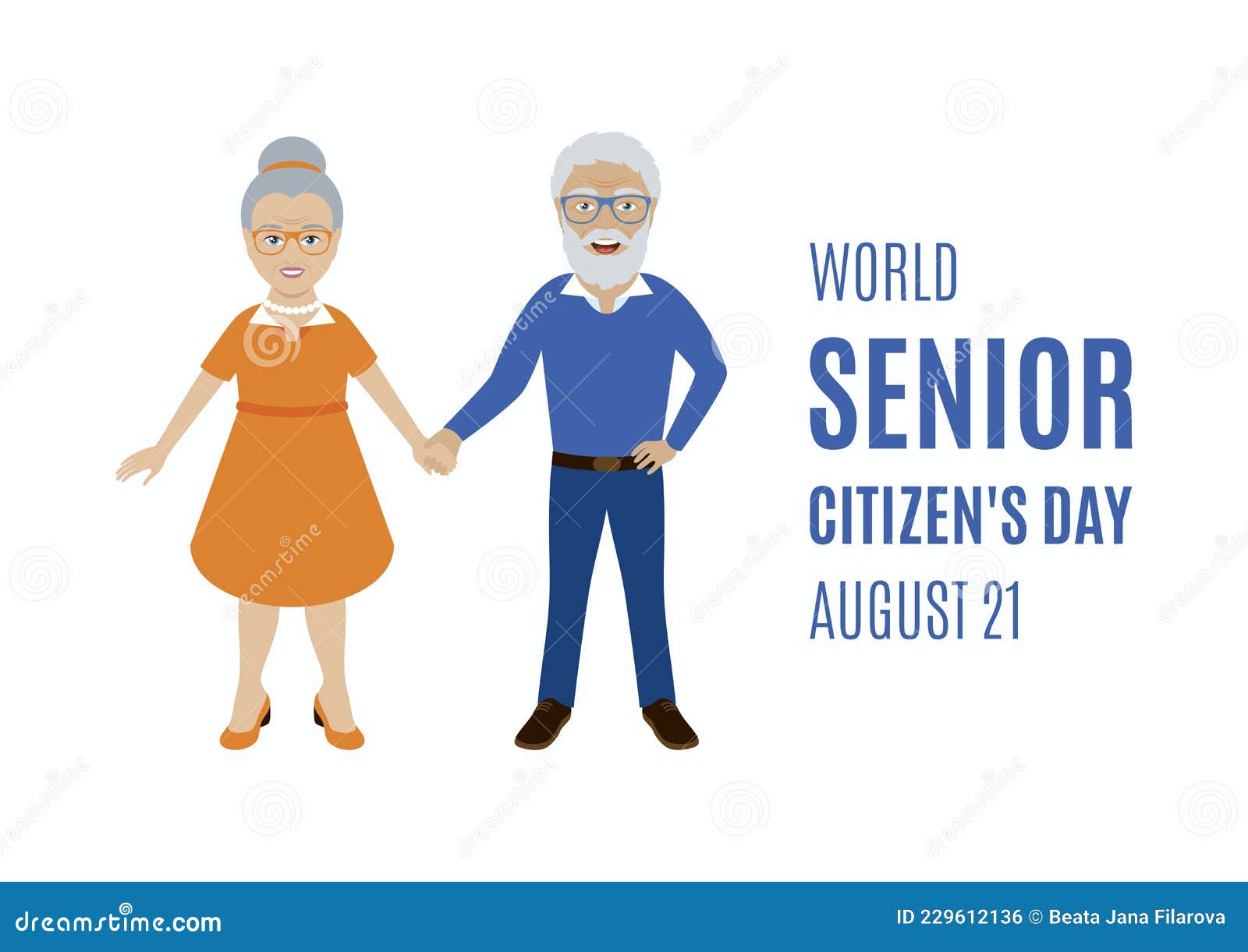 Senior Citizen Day Stock Illustrations – 212 Senior Citizen Day Stock  Illustrations, Vectors & Clipart - Dreamstime