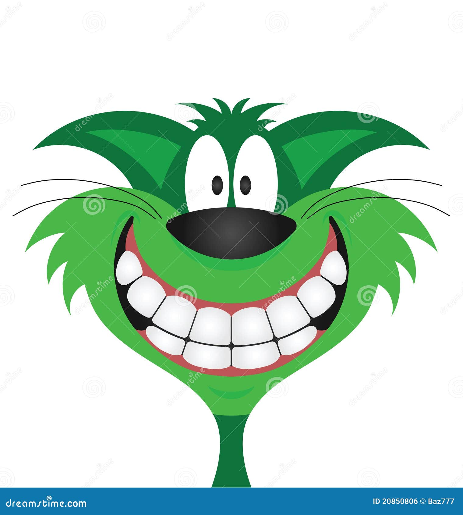 green cat clipart - photo #25