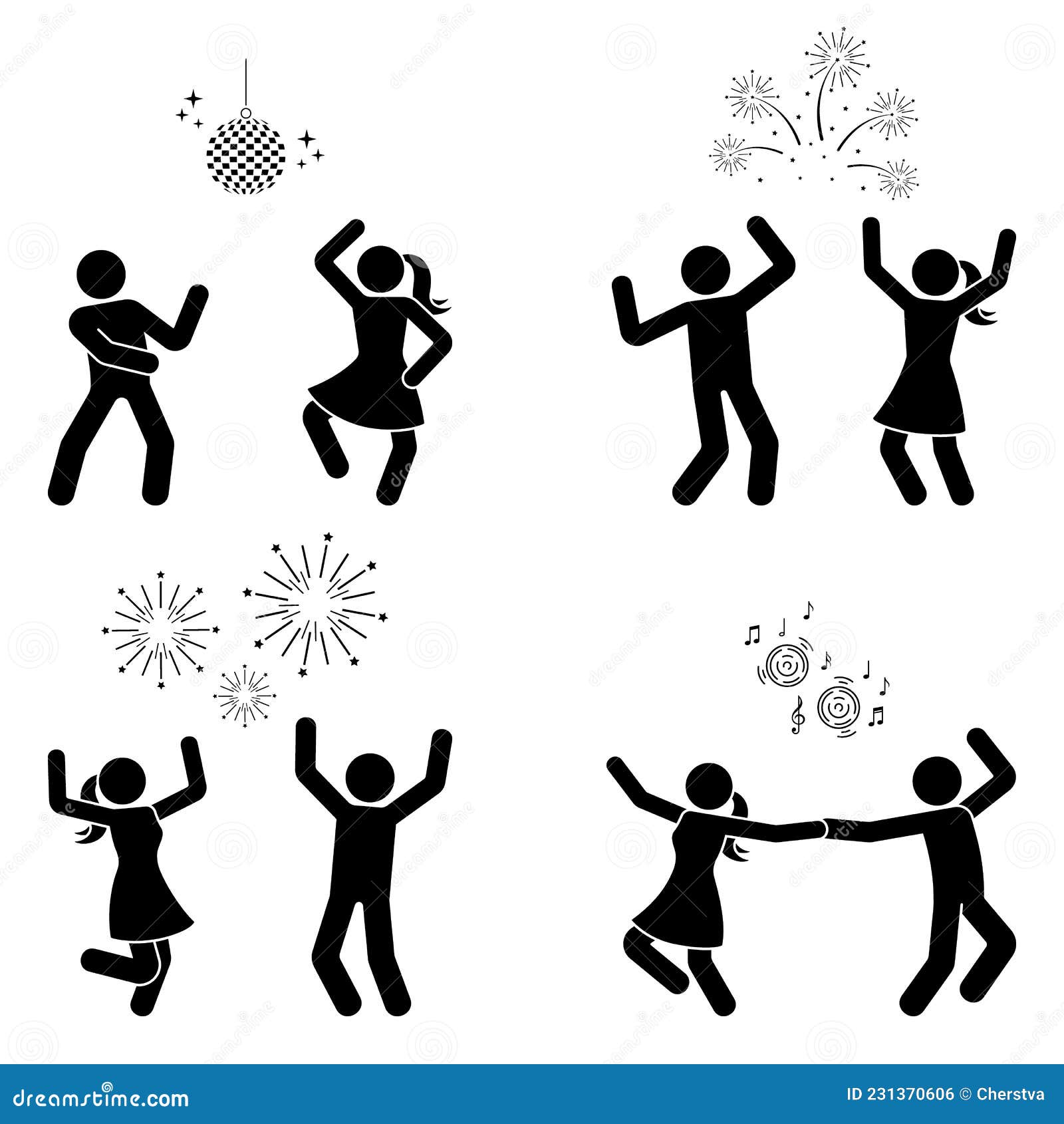 1,062 Stickman Party Images, Stock Photos, 3D objects, & Vectors