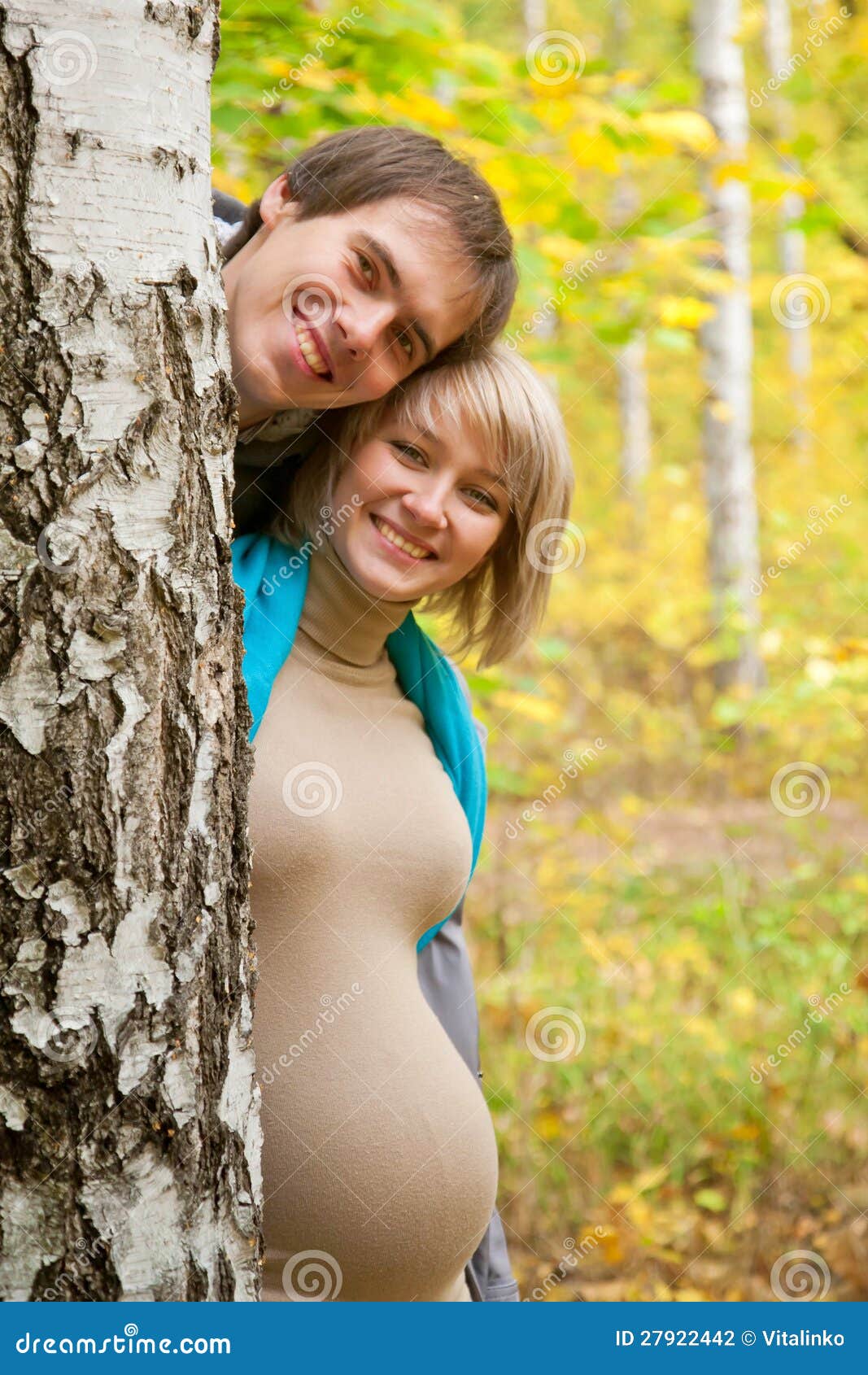Happy sunny pregnancy. stock photo. Image of happy, life 27922442