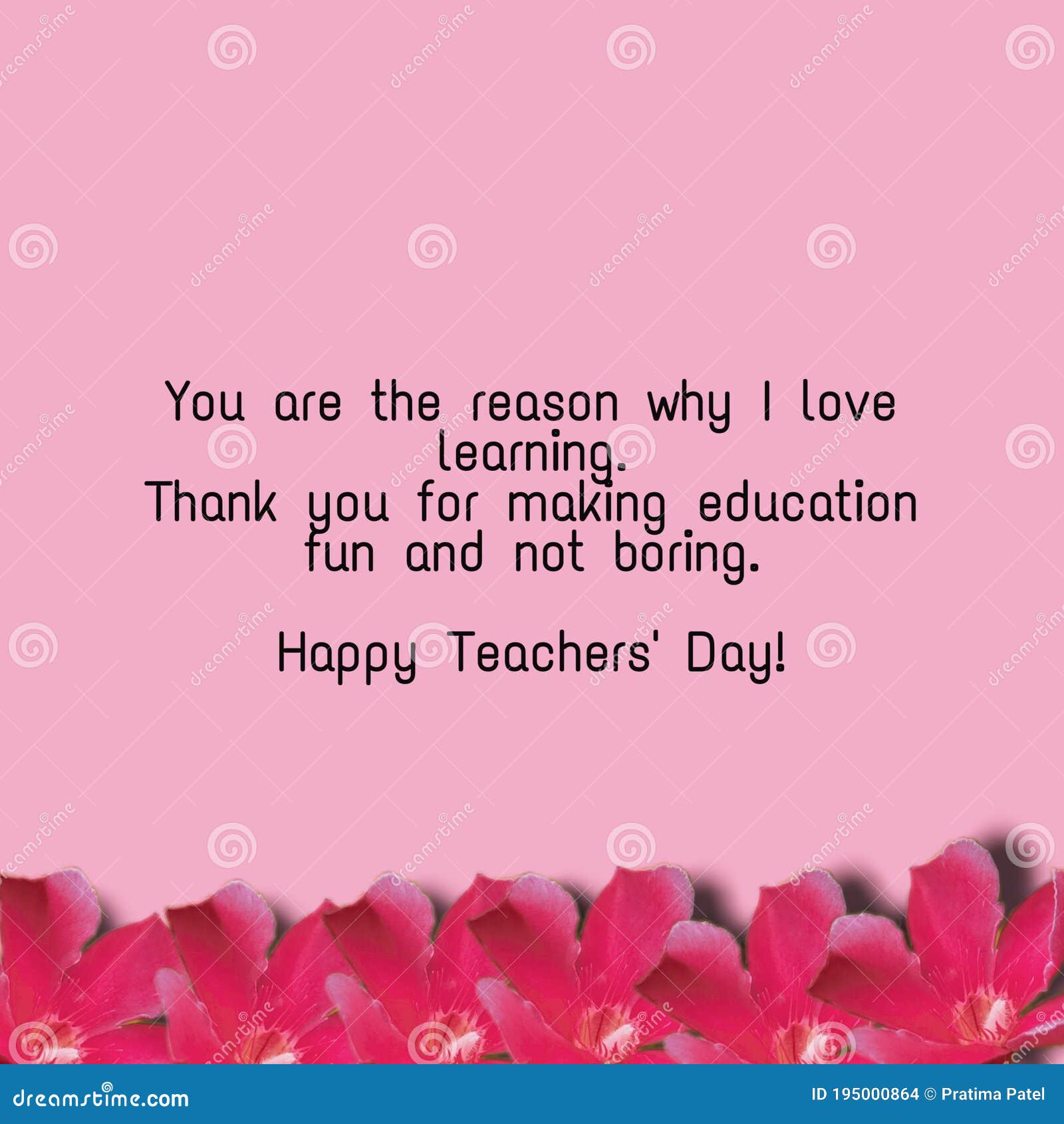 Happy Teachers Day Wishes Greeting Card Abstract Background with Colorful  Floral Pattern, Graphic Design Illustration Wallpaper Stock Illustration -  Illustration of petal, purple: 195000864
