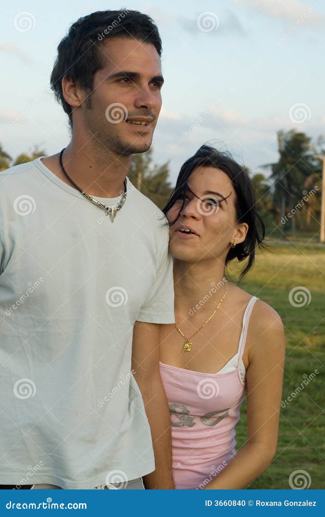 Happy Teen Couple Stock Photo Image Of Happy Adu