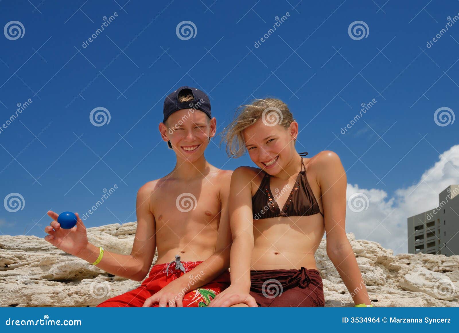 Teens At The Beach Pics