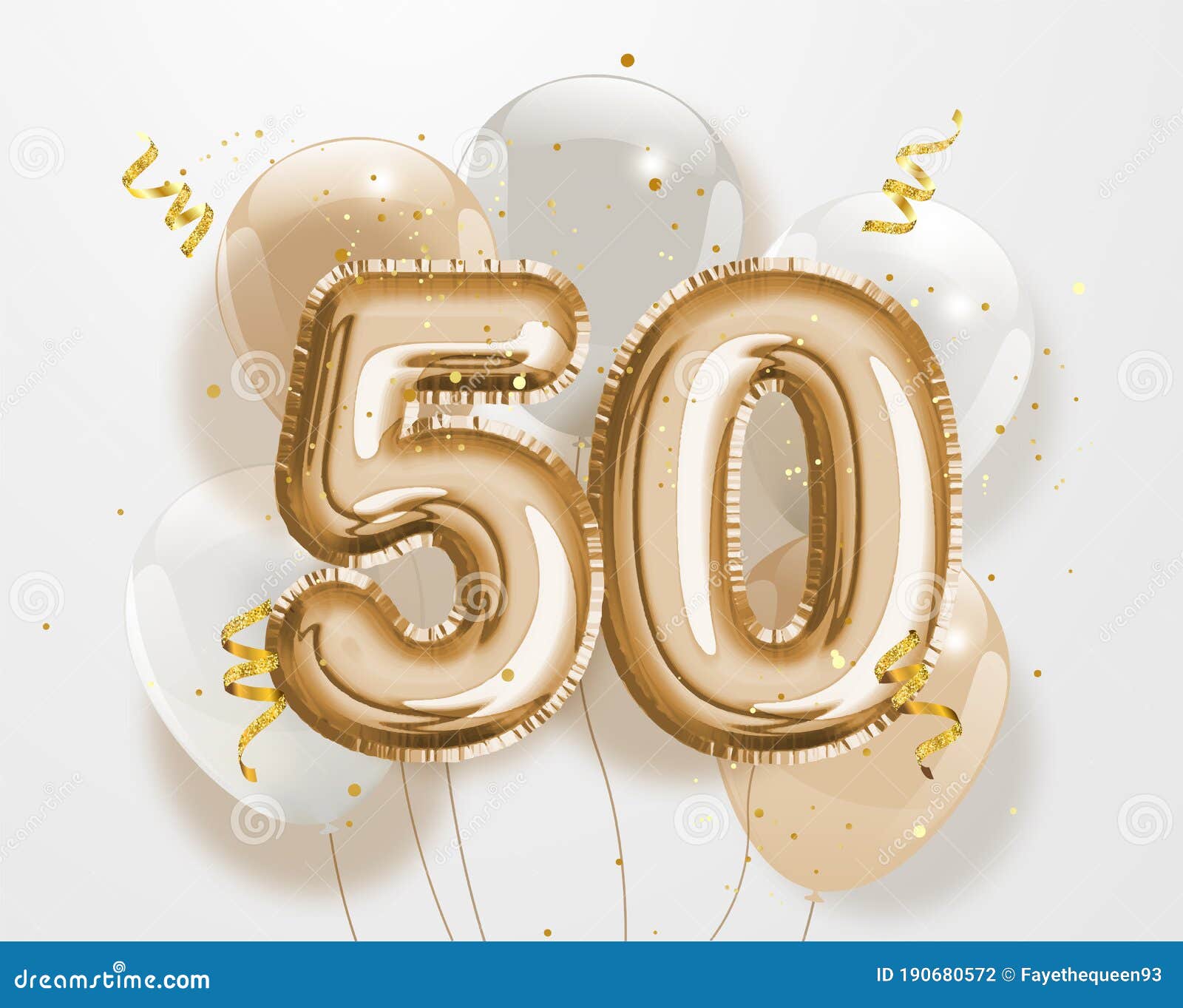 Gold Happy 50th Birthday Amazon Com Yeele 5x3ft 50th Birthday