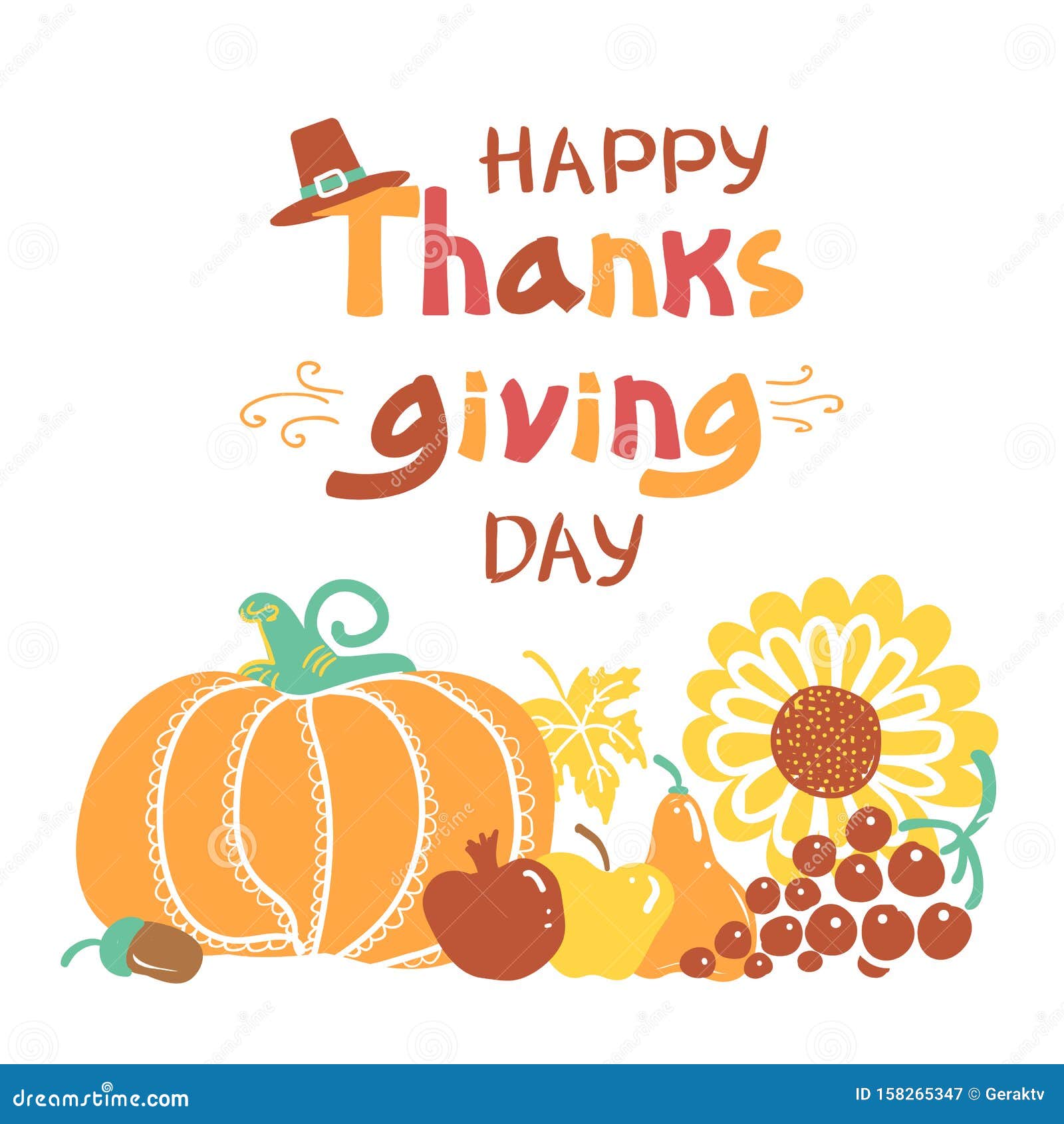Happy Thanksgiving Day Card Vector Beautiful Handwritten Autumn Illustration With Text Stock Vector Illustration Of America Thanks Happy Thanksgiving Day Card Vector Beautiful Handwritten Autumn Illustration With Text Stock Vector Illustration Of America Thanks