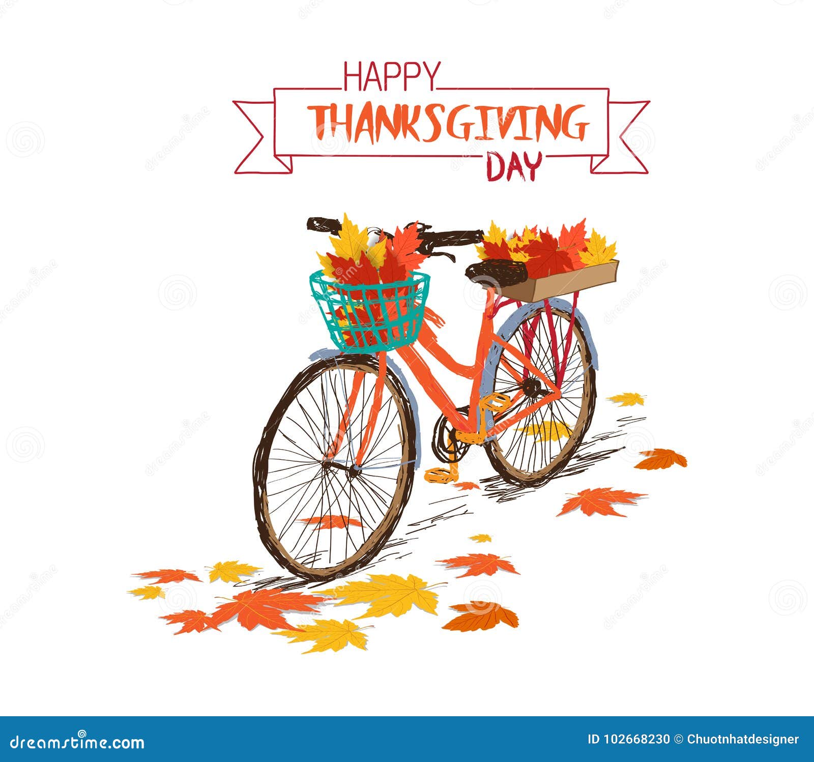 Thanksgiving Bicycle Stock Illustrations – 181 Thanksgiving ...