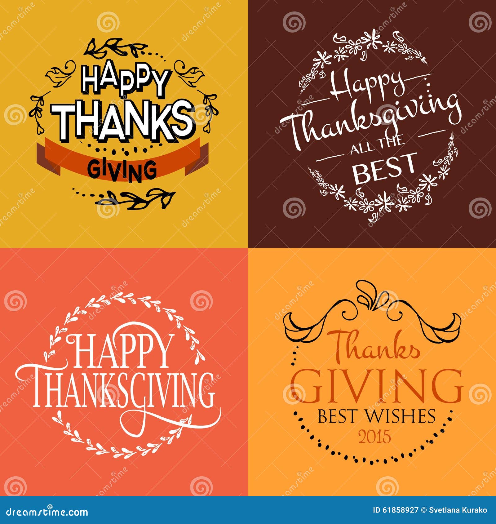 Happy Thanksgiving Day Template Design