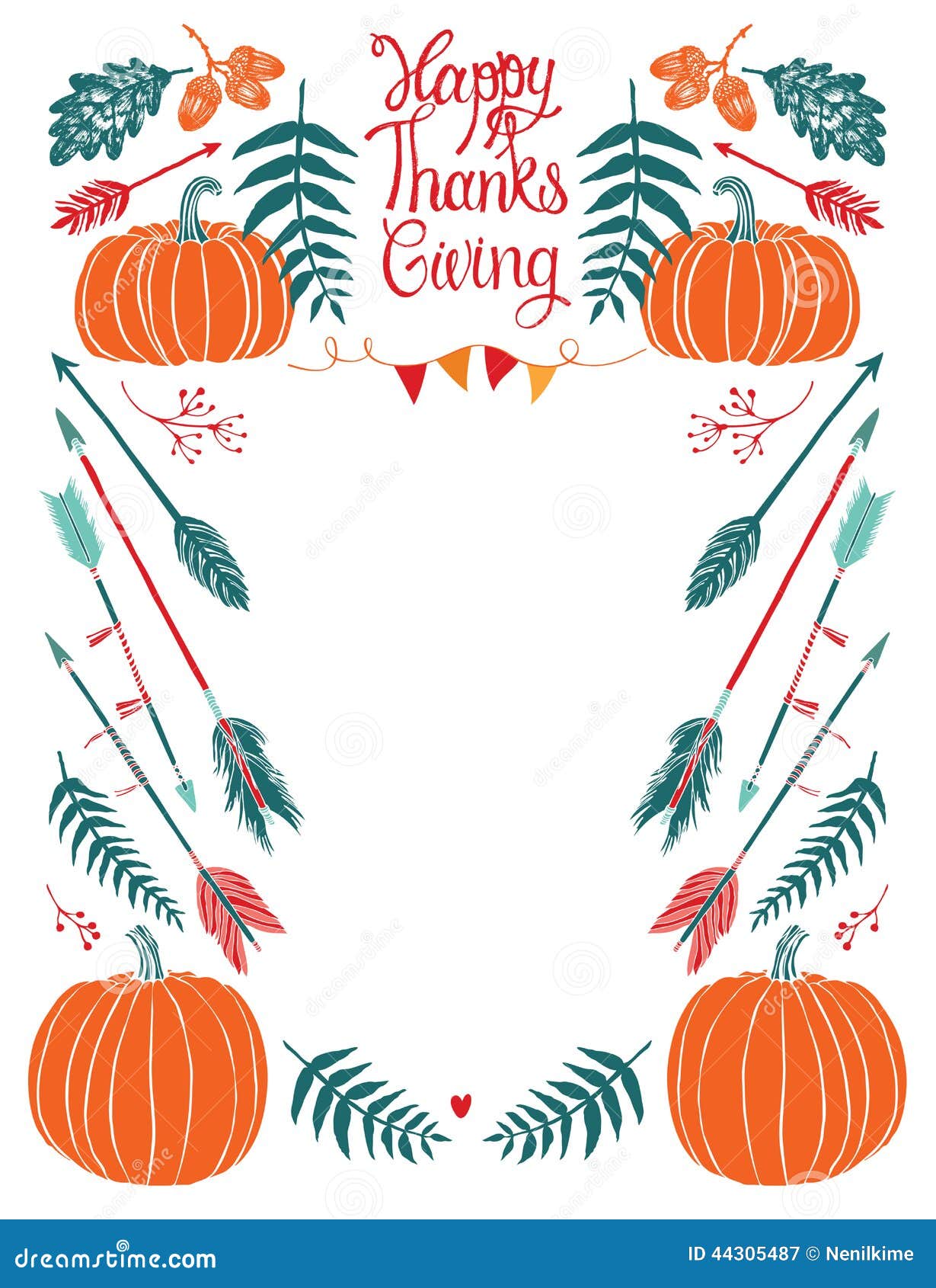 Happy Thanksgiving Design Card For Menu Or Invitation Stock Vector Illustration Of Arrows Decoration Happy Thanksgiving Design Card For Menu Or Invitation Stock Vector Illustration Of Arrows Decoration