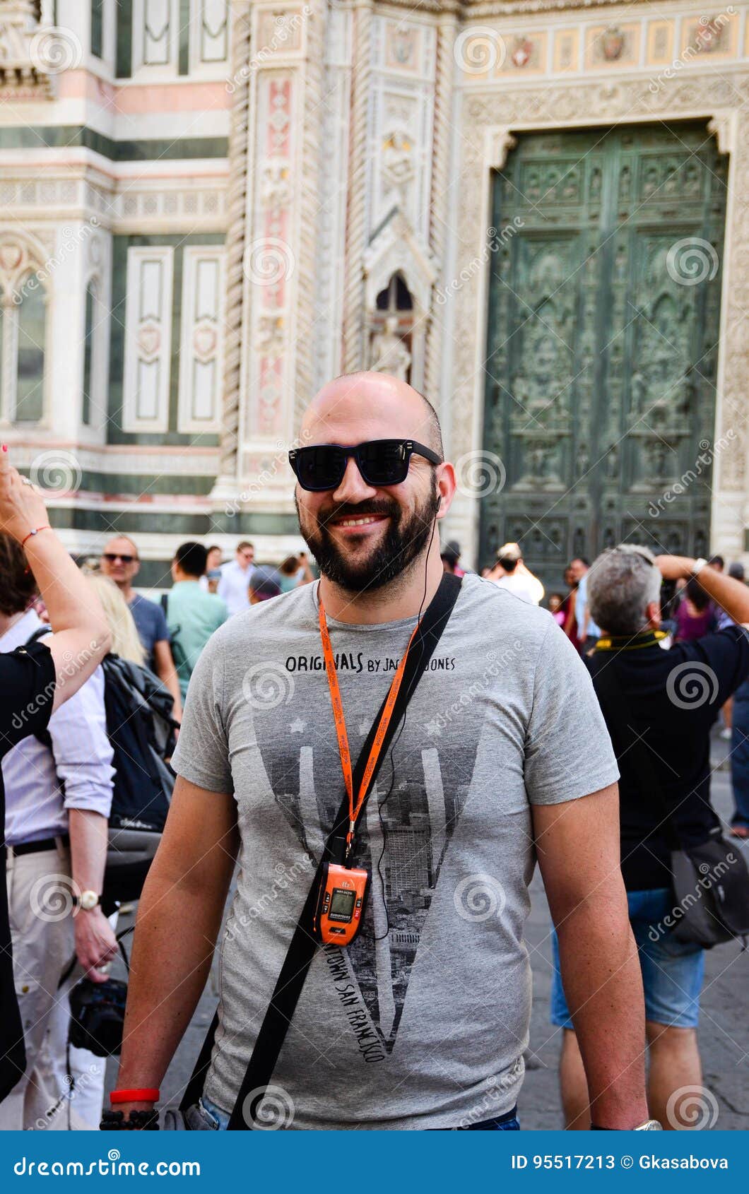 Tourists in Florence Italy editorial stock photo. Image of florence ...