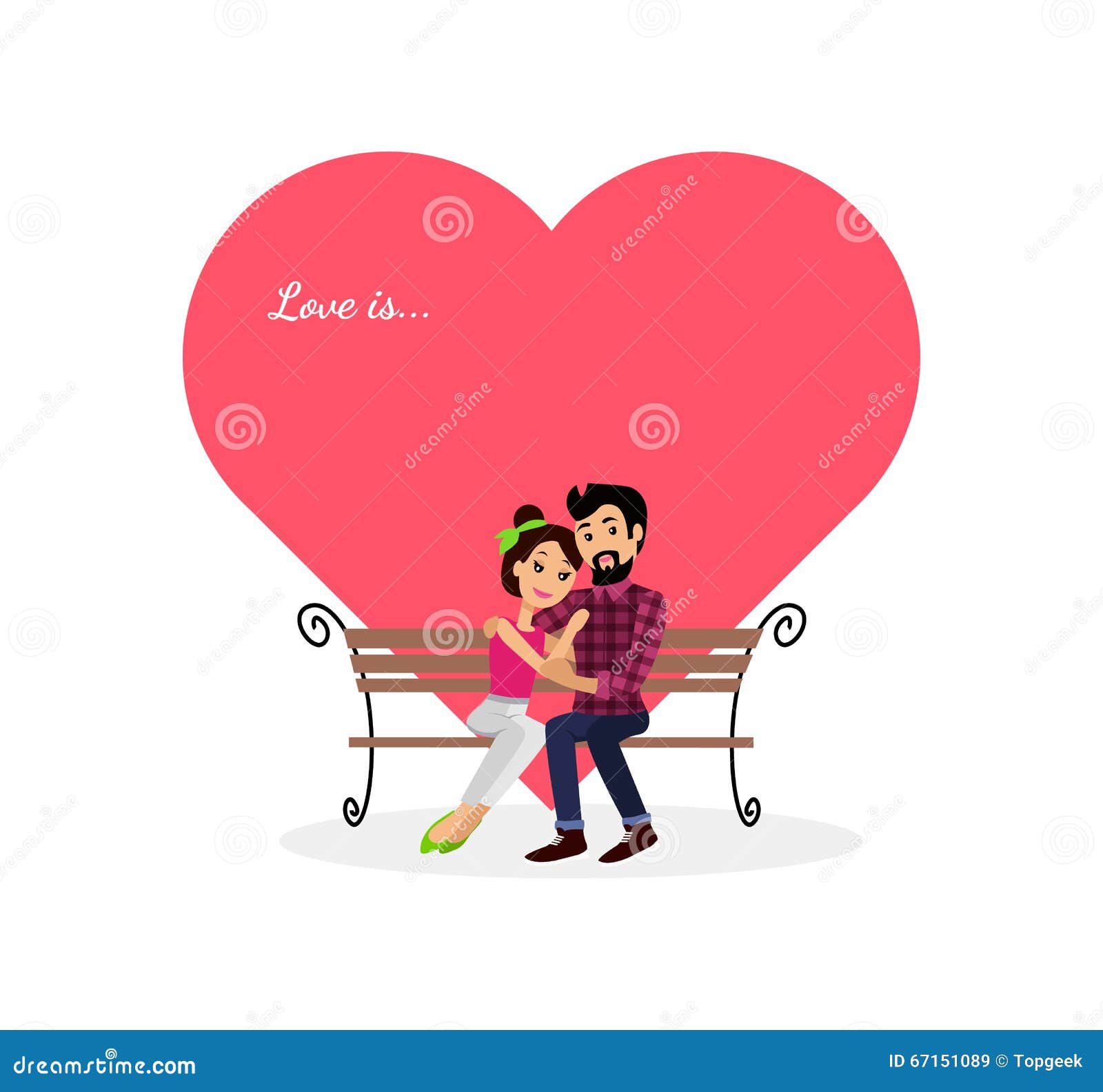 Happy valentines love story concept of a romantic couple on chalk drawings  background. Male riding his girlfriend in a shopping Stock Photo - Alamy