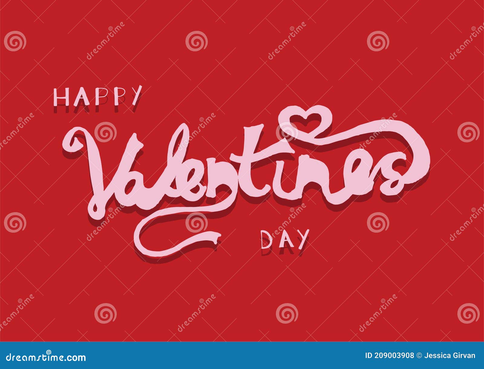 happy valentine`s day  on a red backgroundprint
