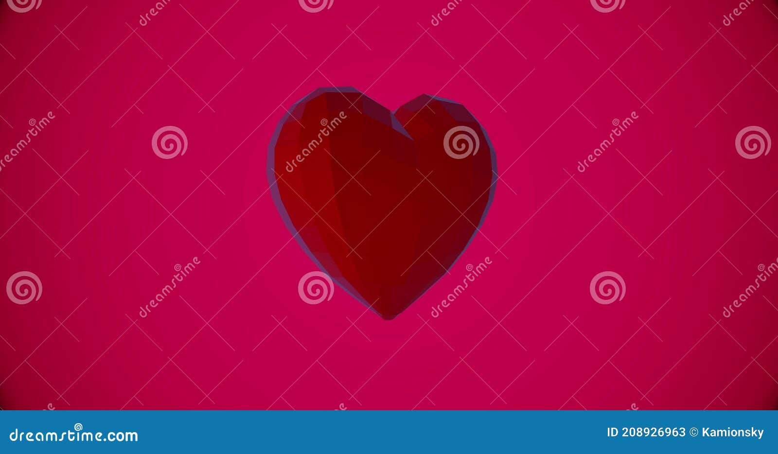 Romantic 3d Illustration For Valentine's Day Powerpoint Background For Free  Download - Slidesdocs