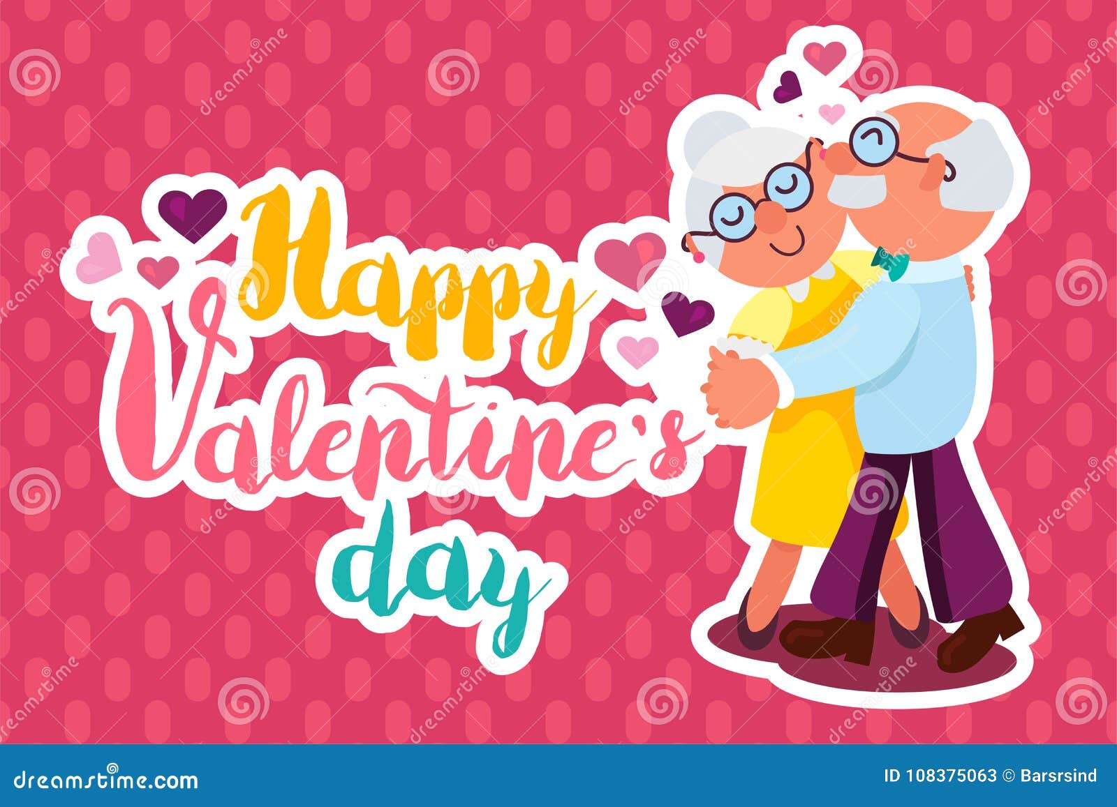 Download Happy Valentines Day Stock Illustration Illustration Of Family 108375063