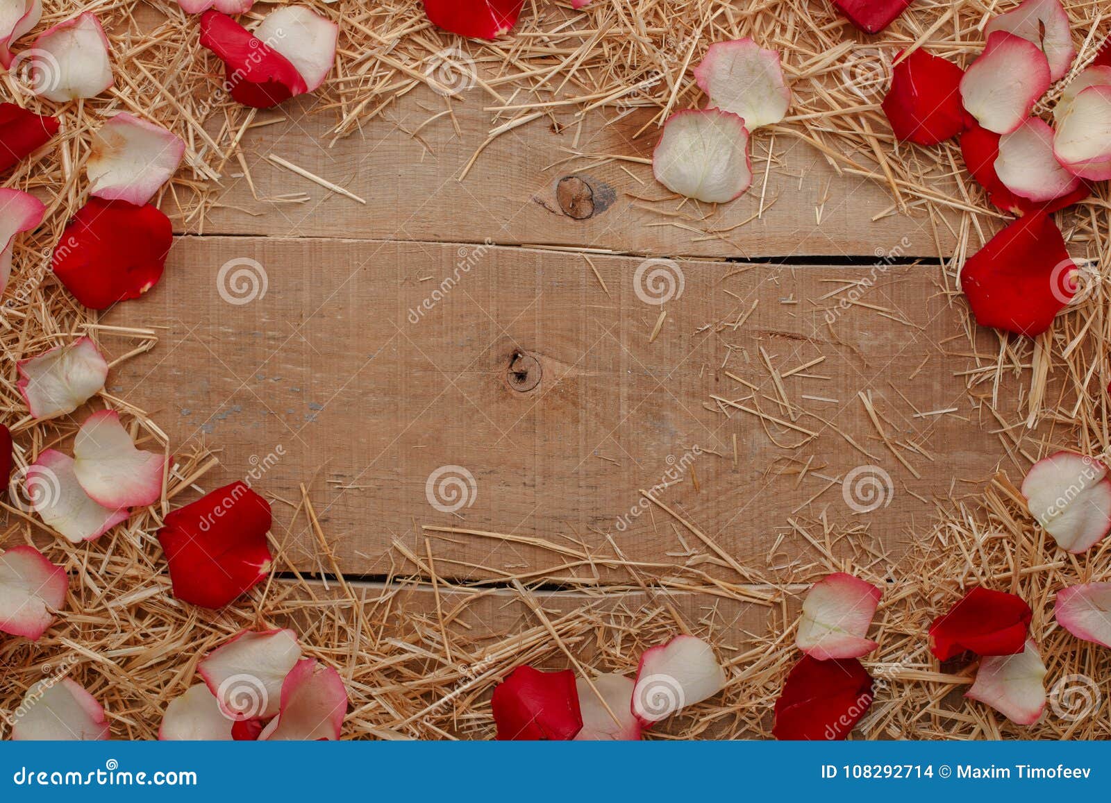 Happy Valentines Day Love Celebration in a Rustic Style Isolated. Stock ...