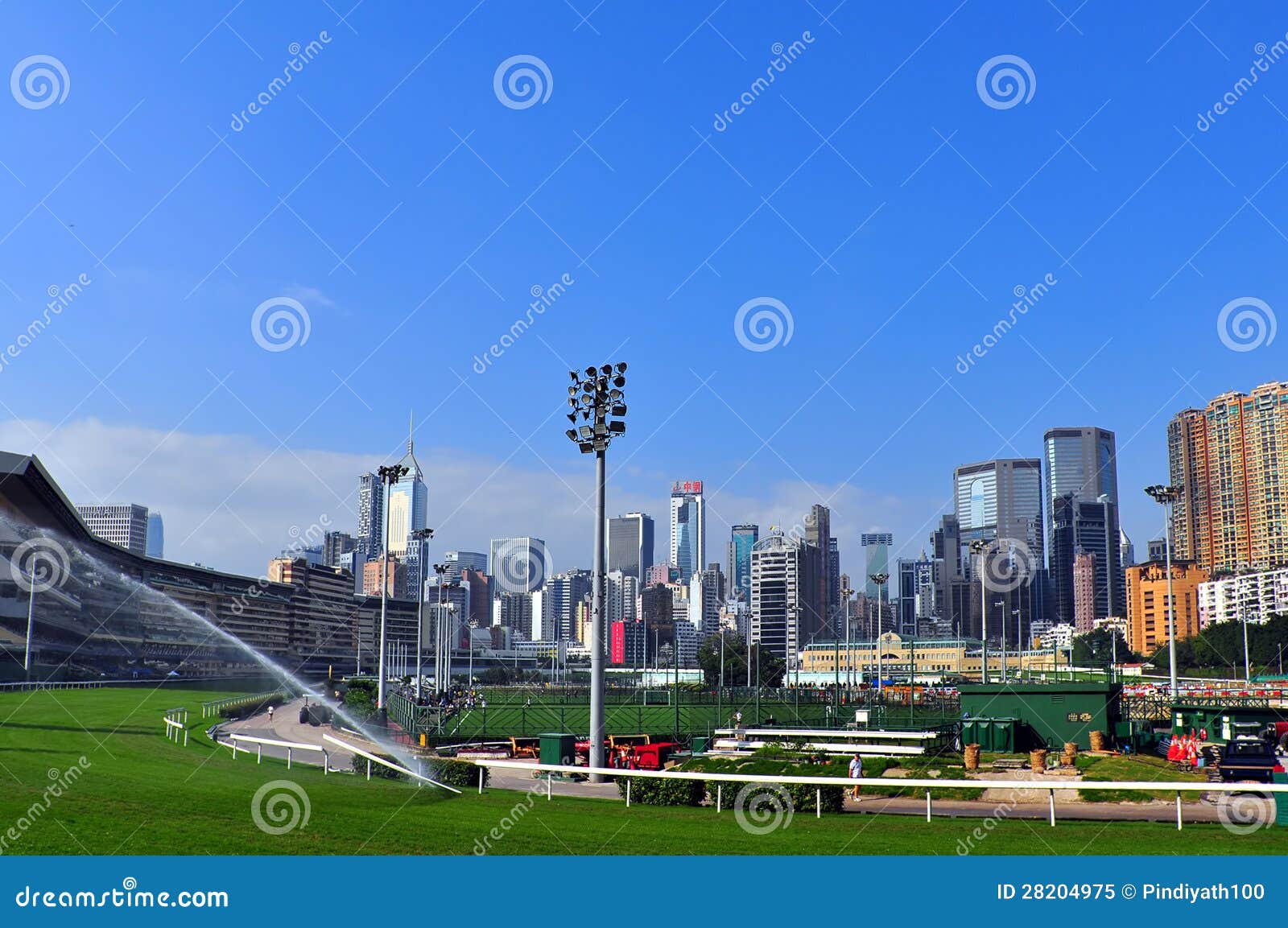 Happy Valley Racecourse, Hong Kong Editorial Image Image of cityscape